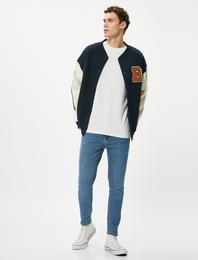 Skinny Fit Kot Pantolon - Michael Jean