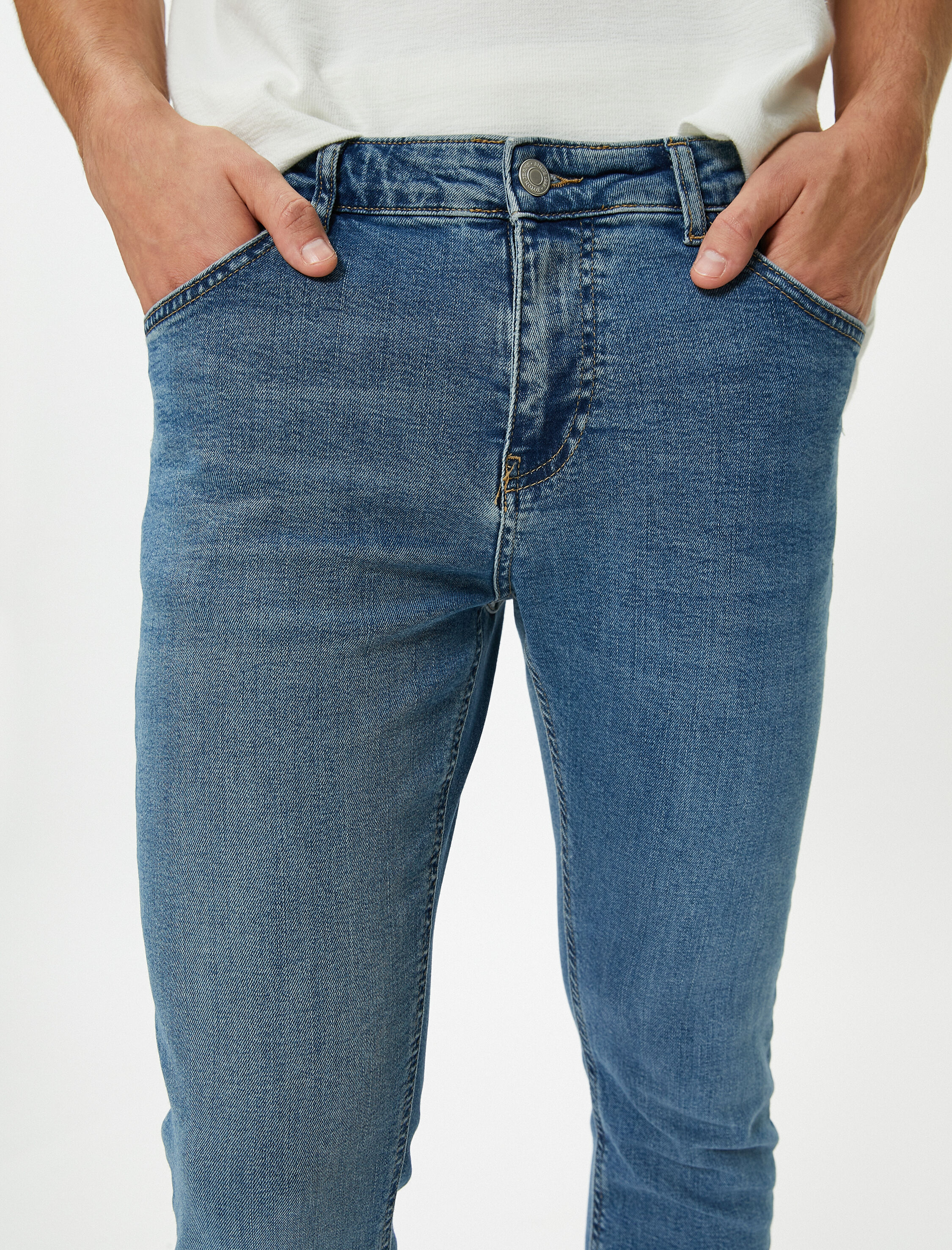   Skinny Fit Kot Pantolon - Michael Jean