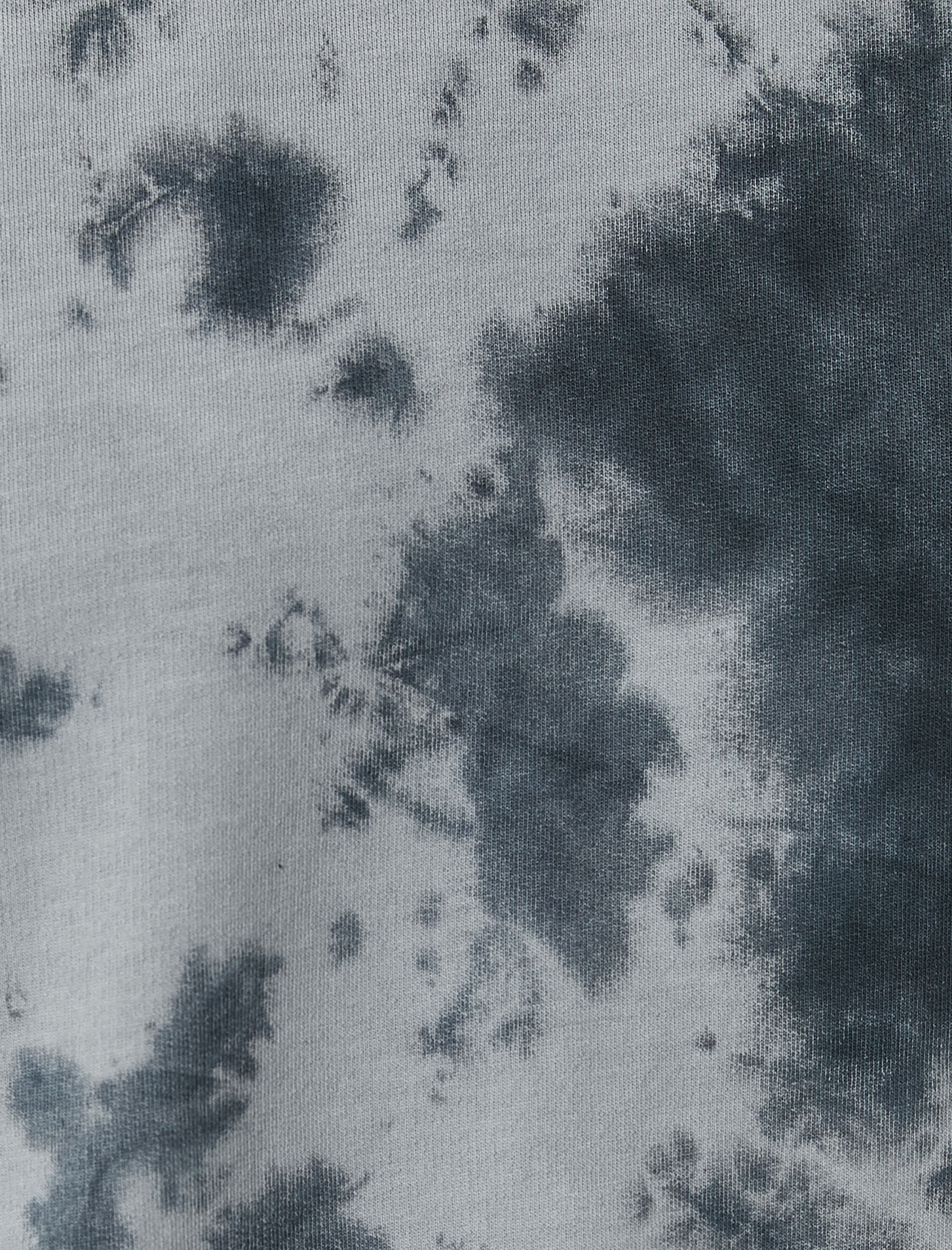   Bisiklet Yaka Tişört Batik Görünümlü Kısa Kollu Pamuklu