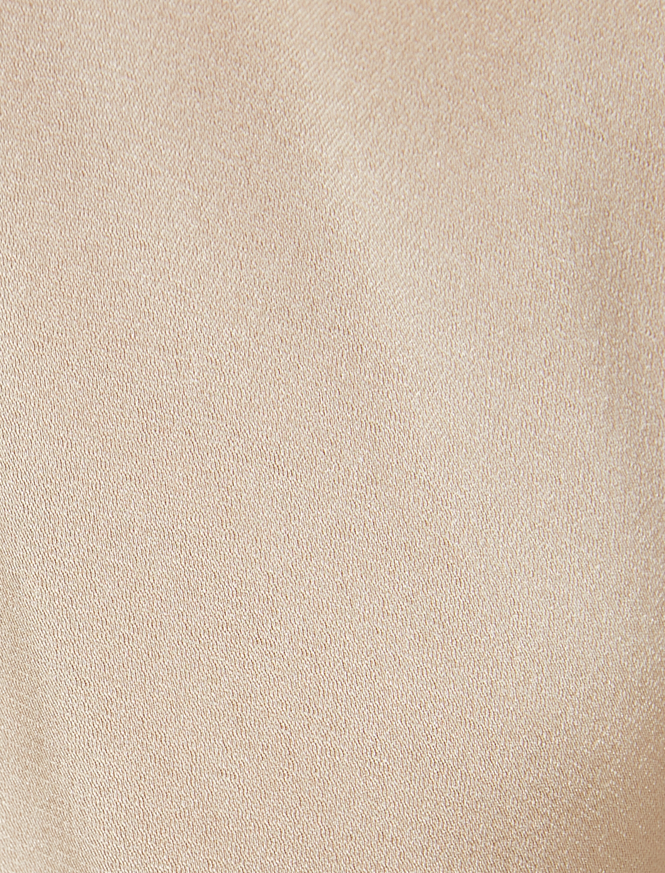   Saten Bluz Uzun Kollu Dik Yaka Drapeli