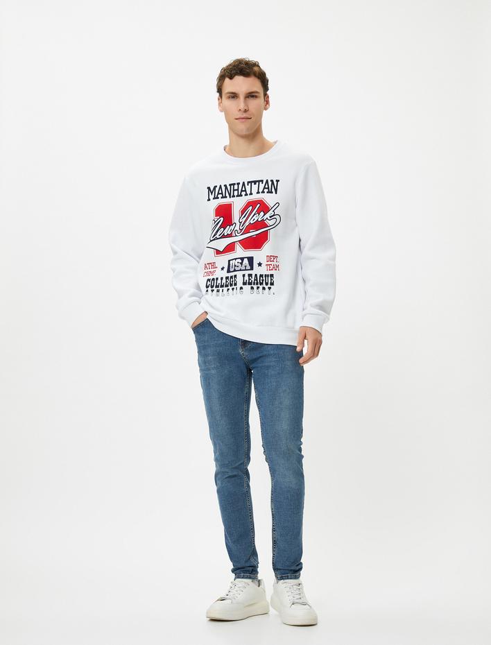  Skinny Fit Kot Pantolon - Michael Jean