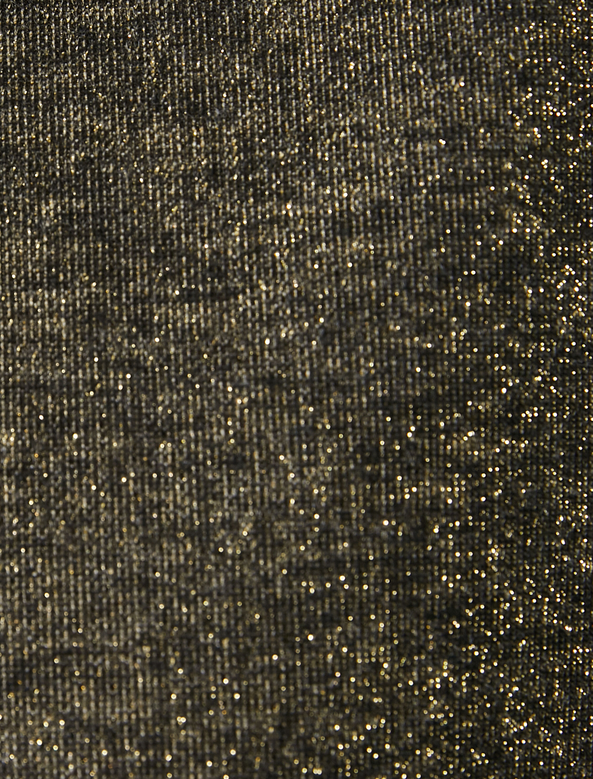   Kapüşonlu Crop Sweatshirt Simli Uzun Kollu