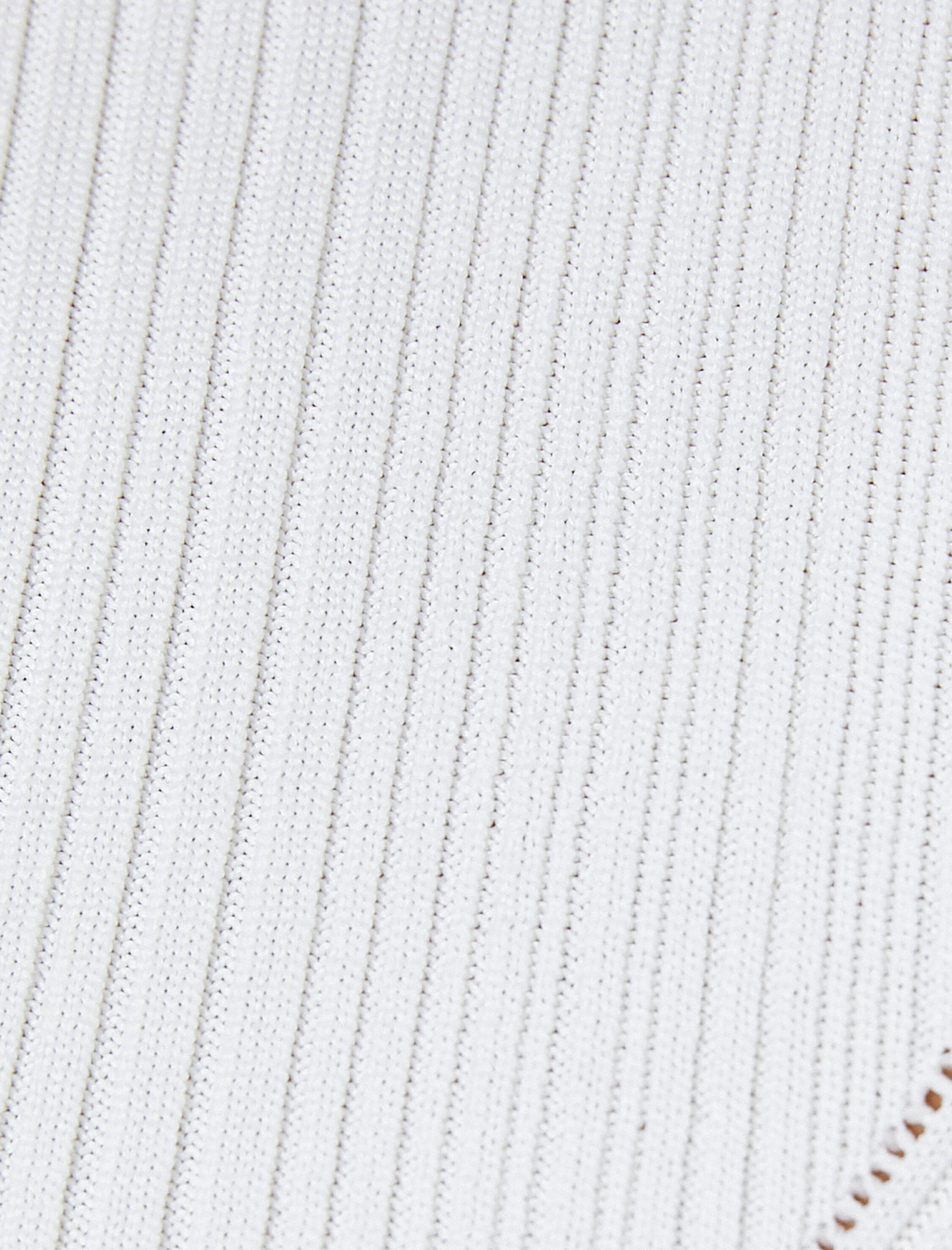   Triko Kazak Yarım Balıkçı Yaka Dokulu Uzun Kollu