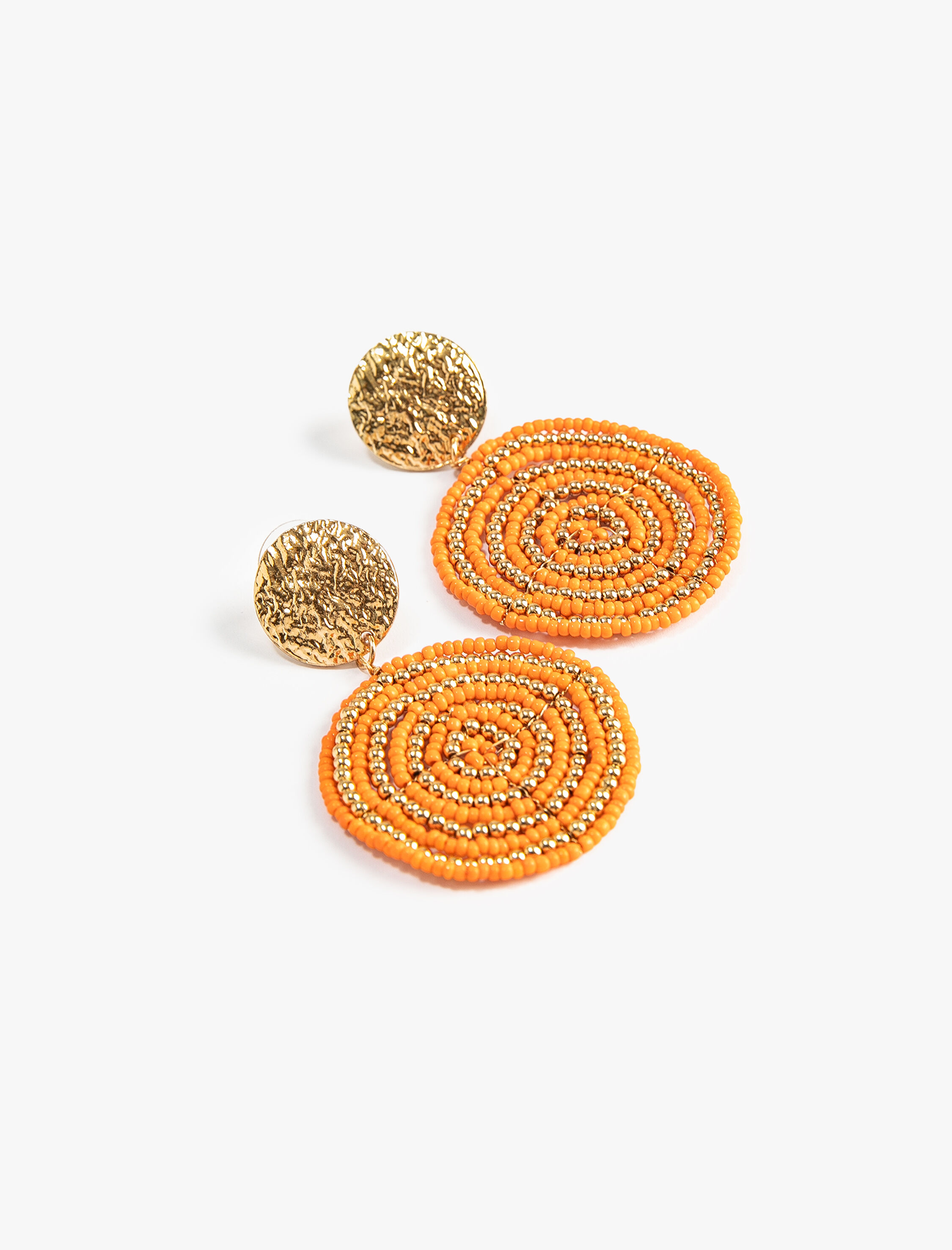  Kadın Boncuklu Küpe Sallantılı Geometrik Şekilli