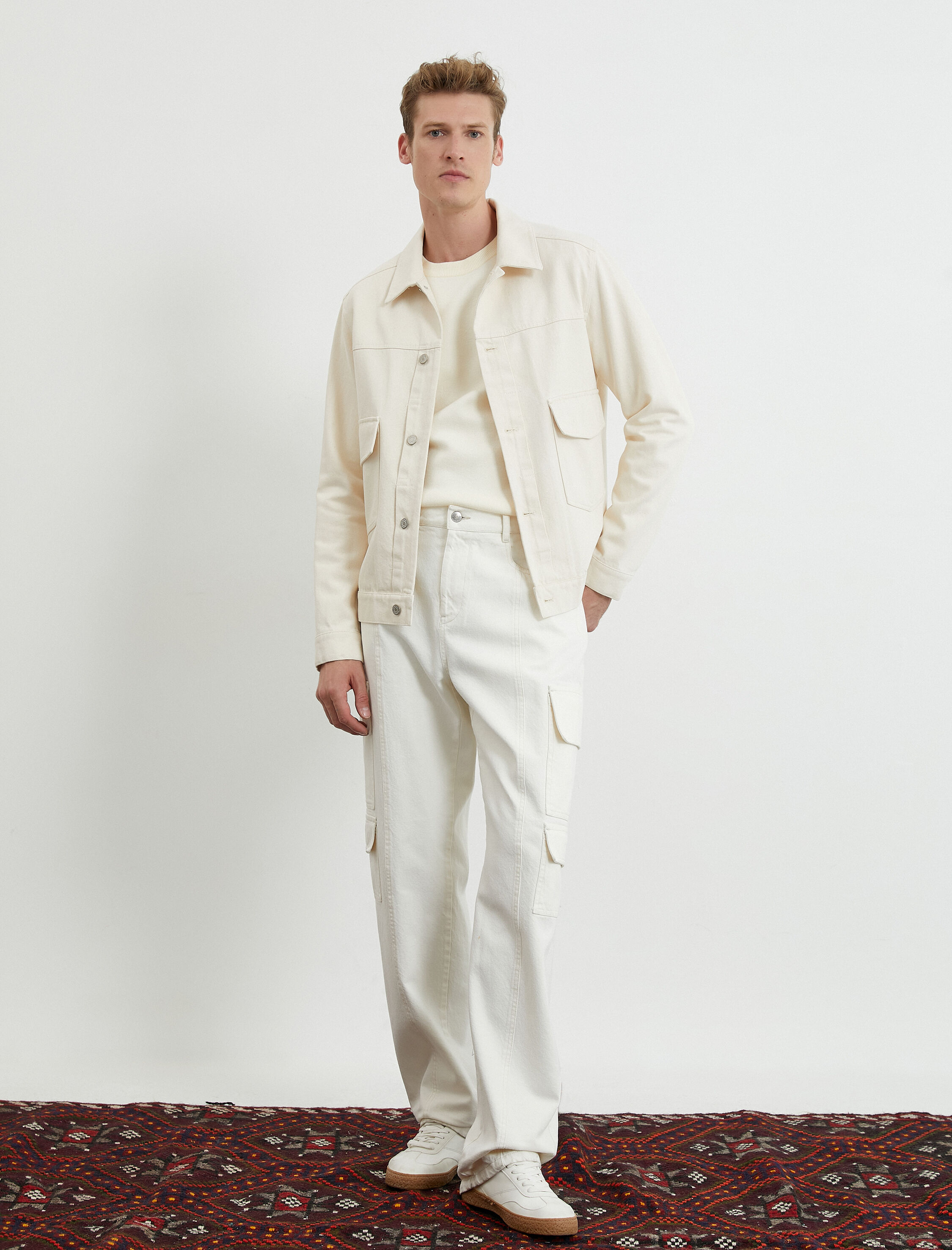   Kot Ceket Düğmeli Cep Detaylı Klasik Yaka