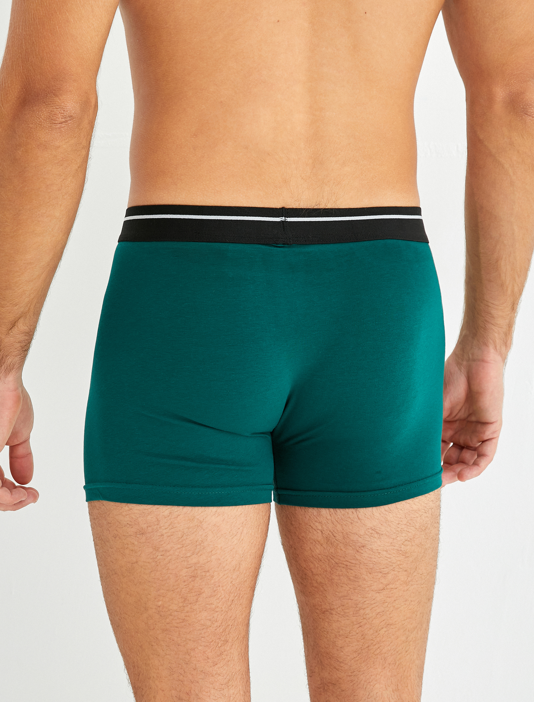   3'lü Boxer Seti Oyun Baskılı Çok Renkli