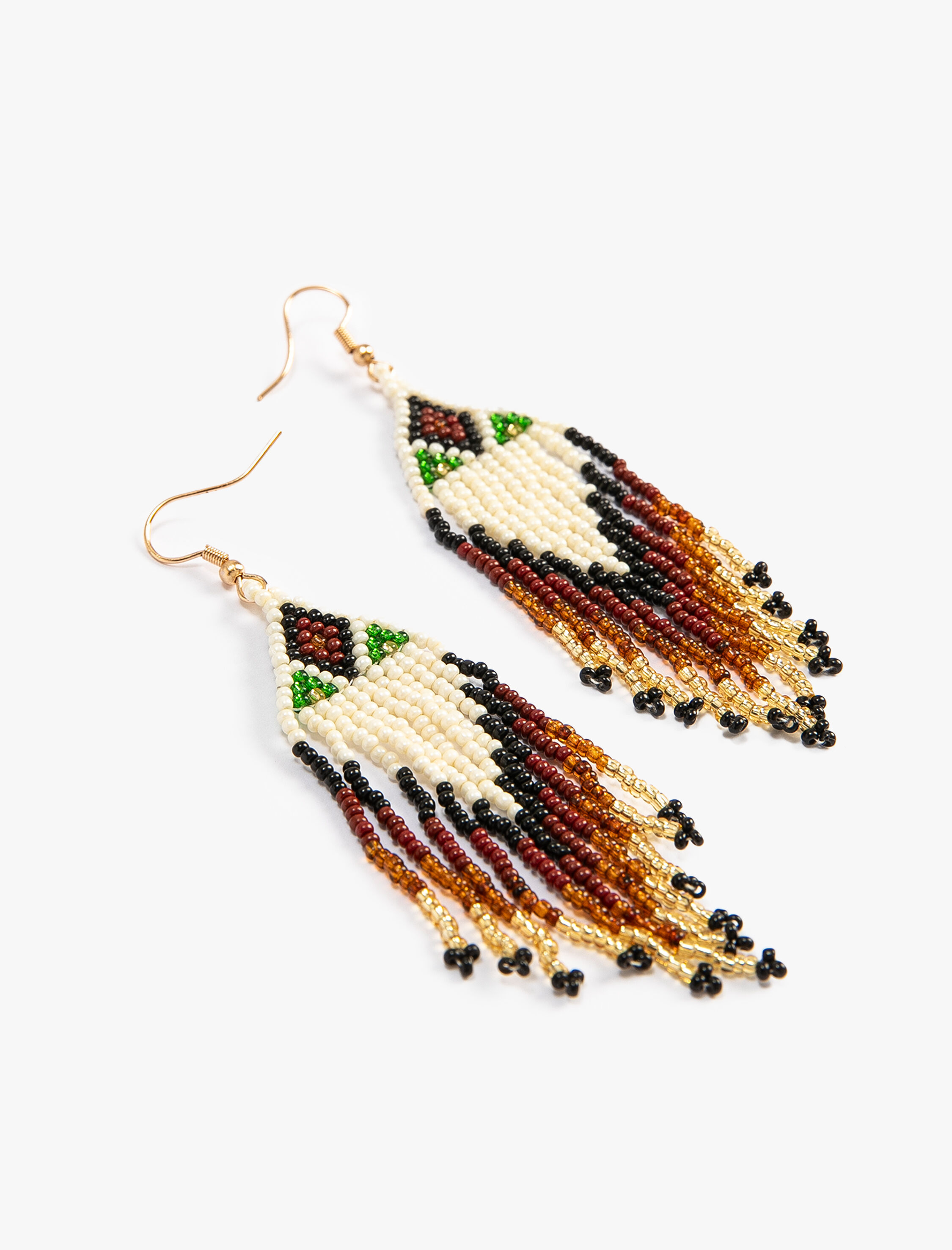  Kadın Etnik Küpe Sallantılı Boncuklu