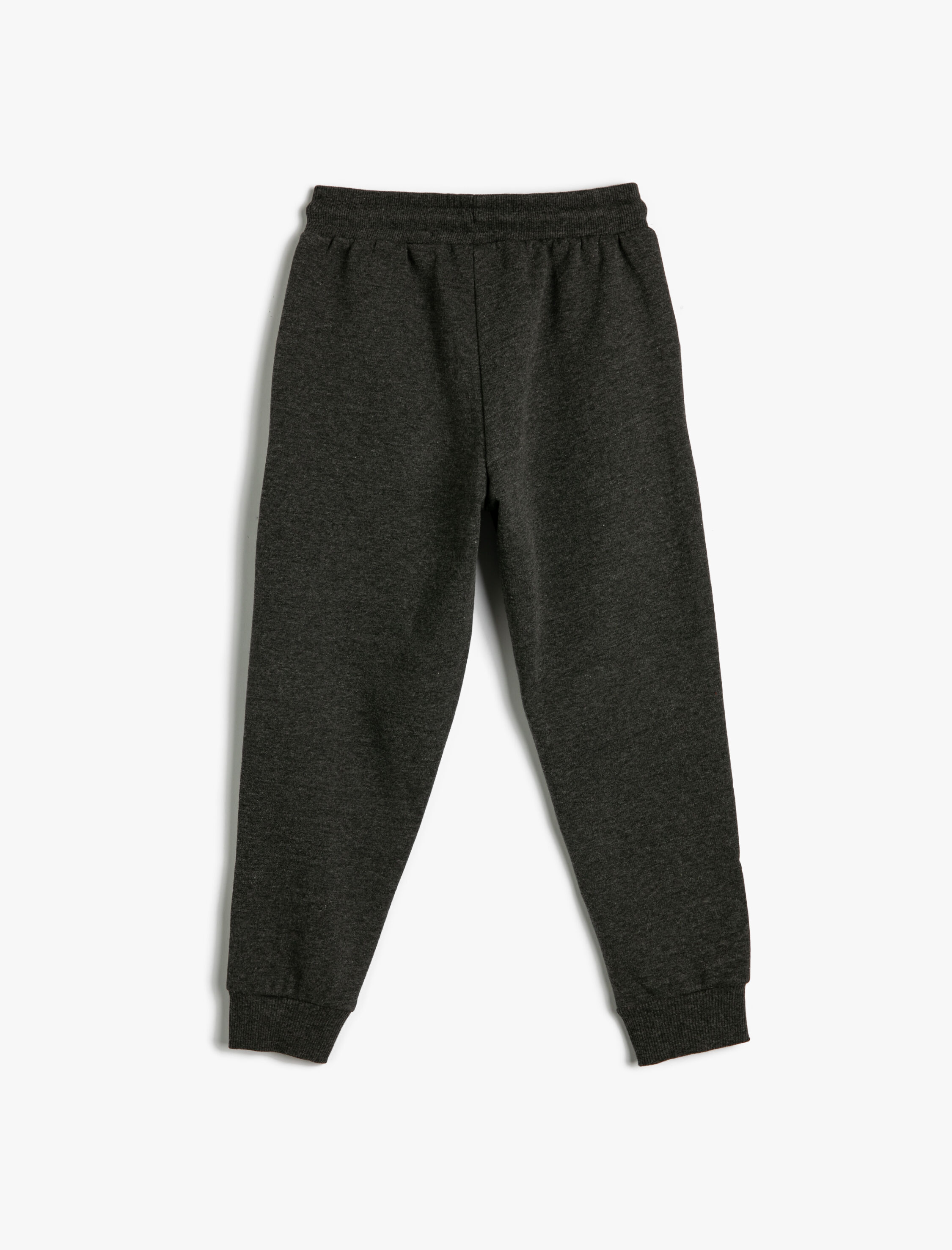  Erkek Çocuk Jogger Eşofman Altı Beli Bağlamalı Cepli Baskı Detaylı