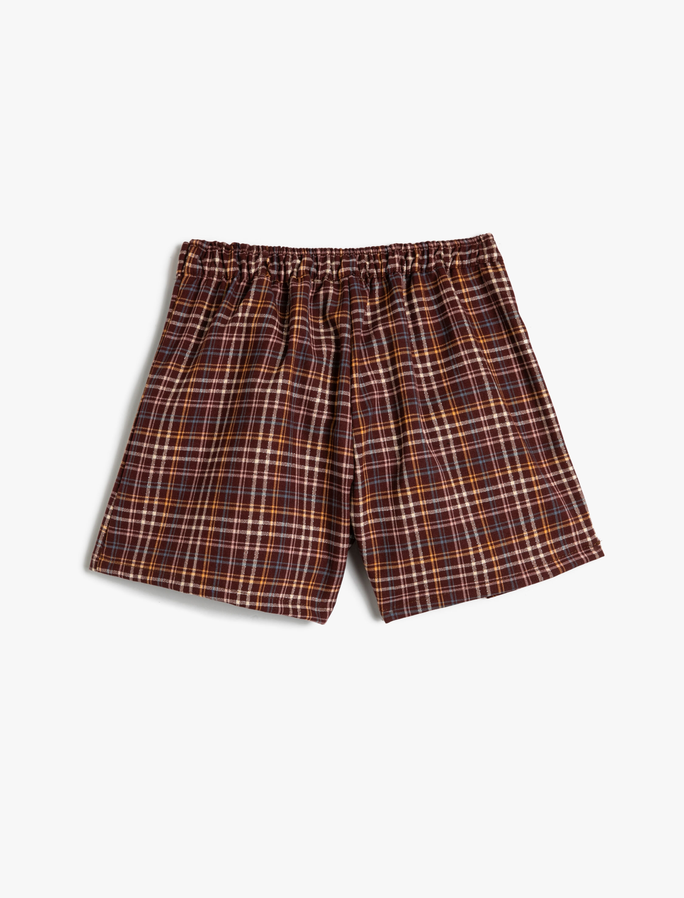  Kız Çocuk Pileli Şort Etek Toka Detaylı Beli Lastikli