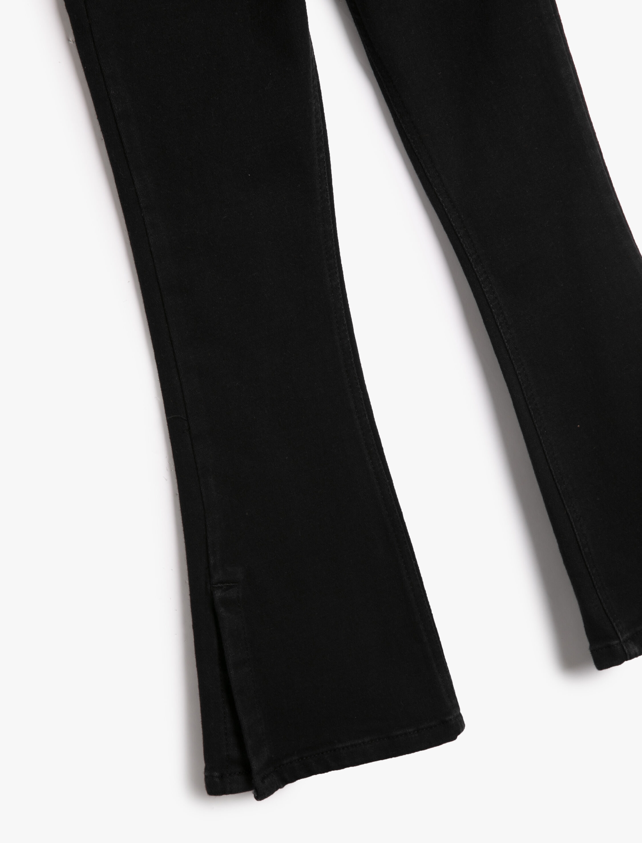  Kız Çocuk İspanyol Paça Kot Pantolon Pamuklu - Flare Jean