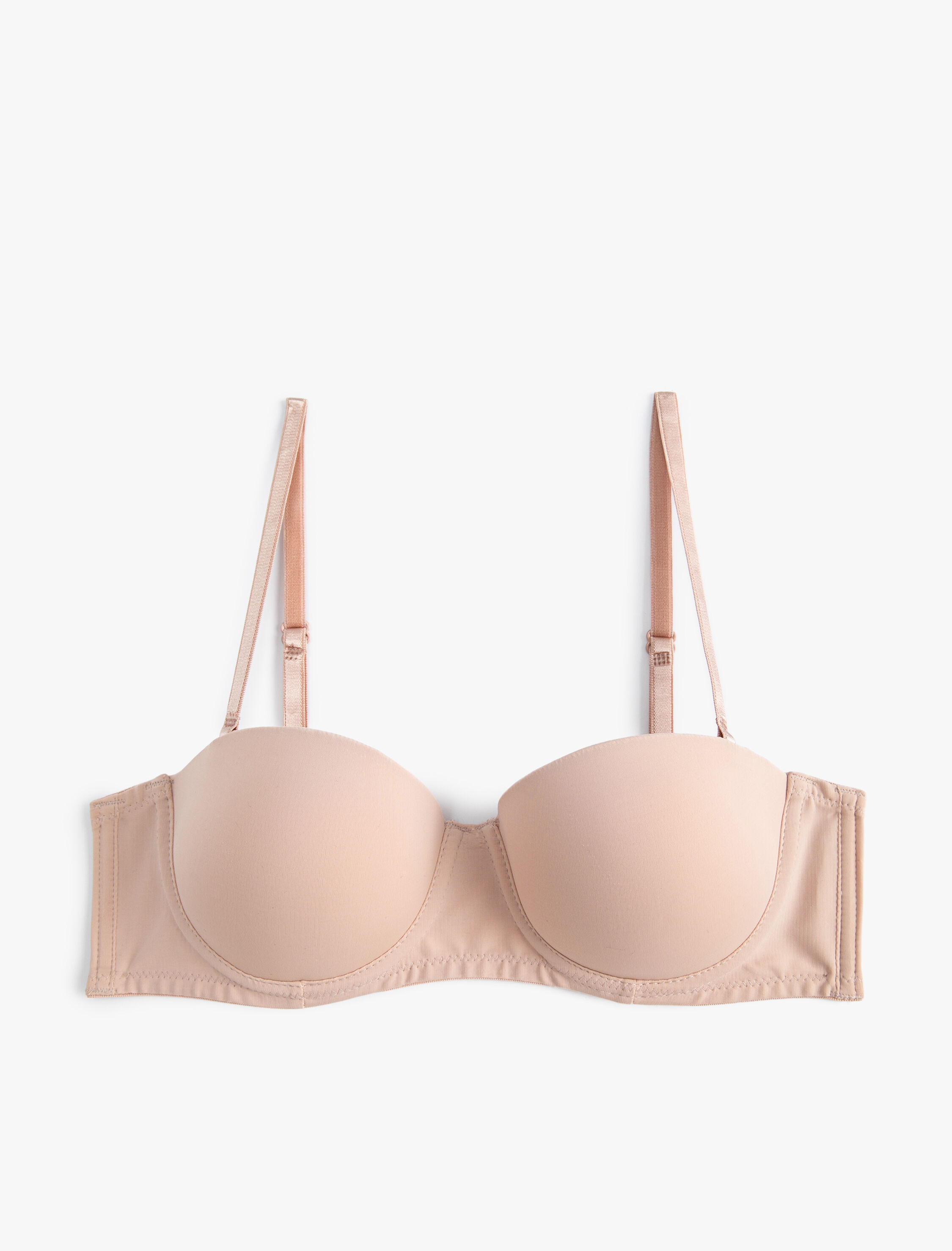 Push Up Askısız Sütyen Balenli Dolgulu Basic