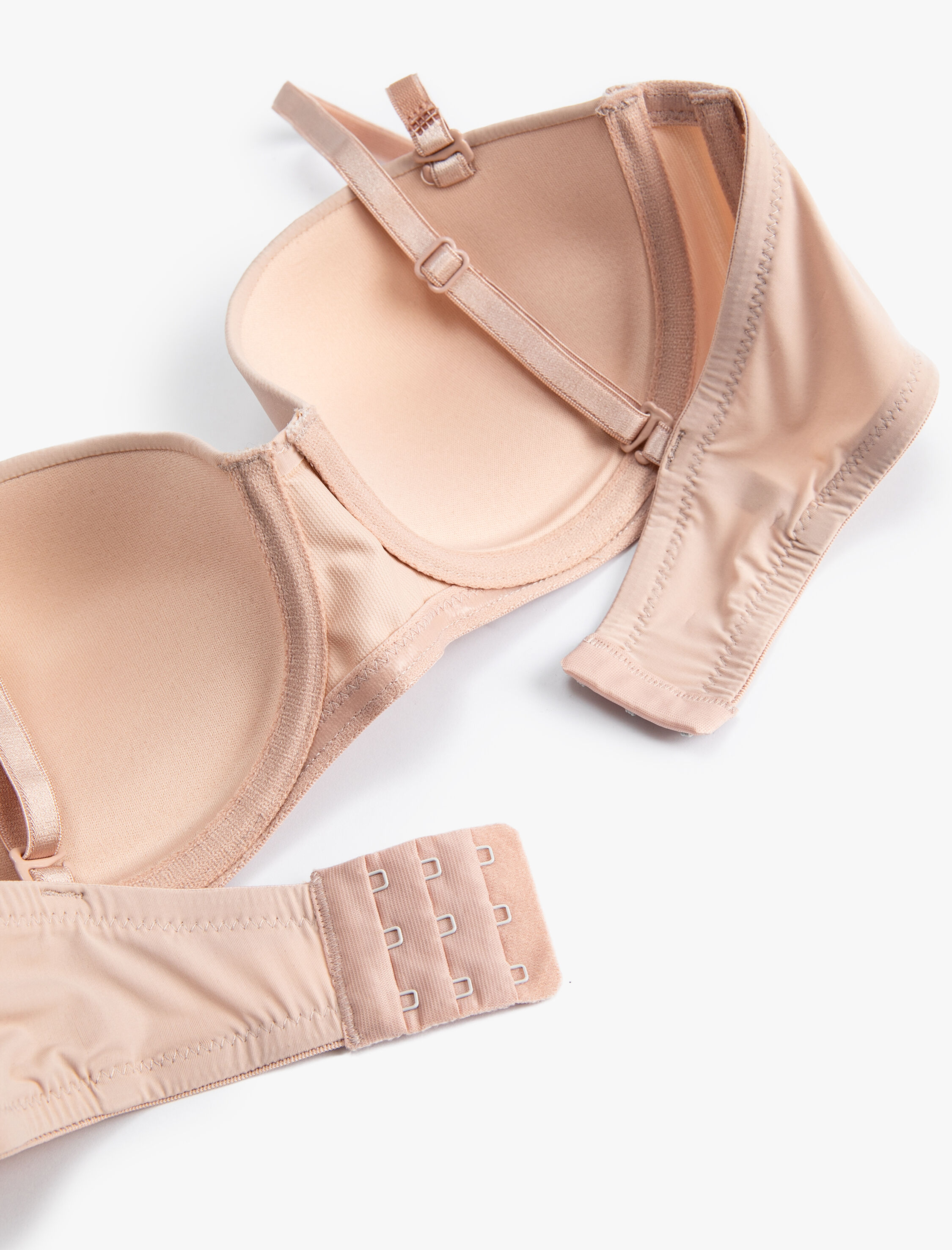 Push Up Askısız Sütyen Balenli Dolgulu Basic