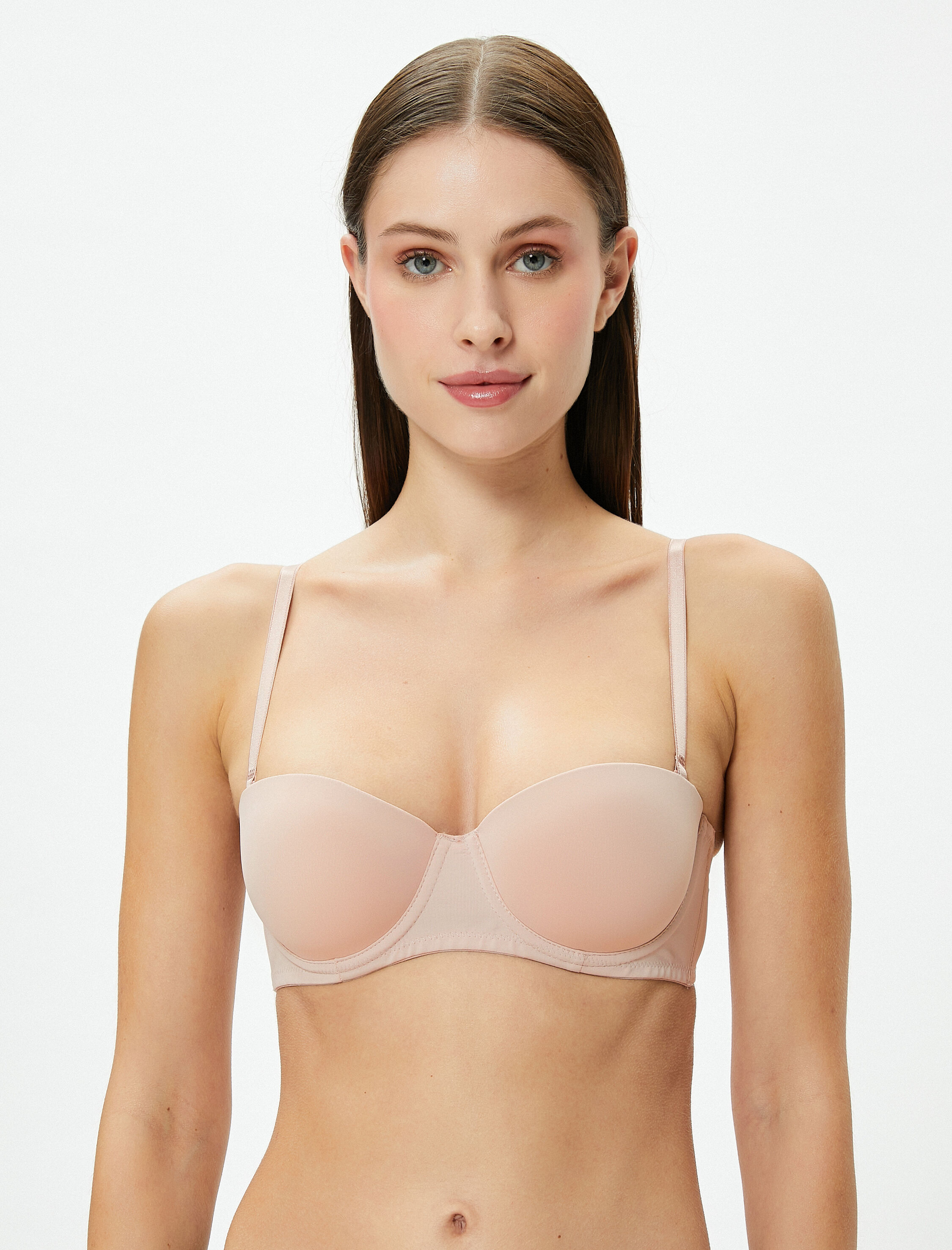 Push Up Askısız Sütyen Balenli Dolgulu Basic