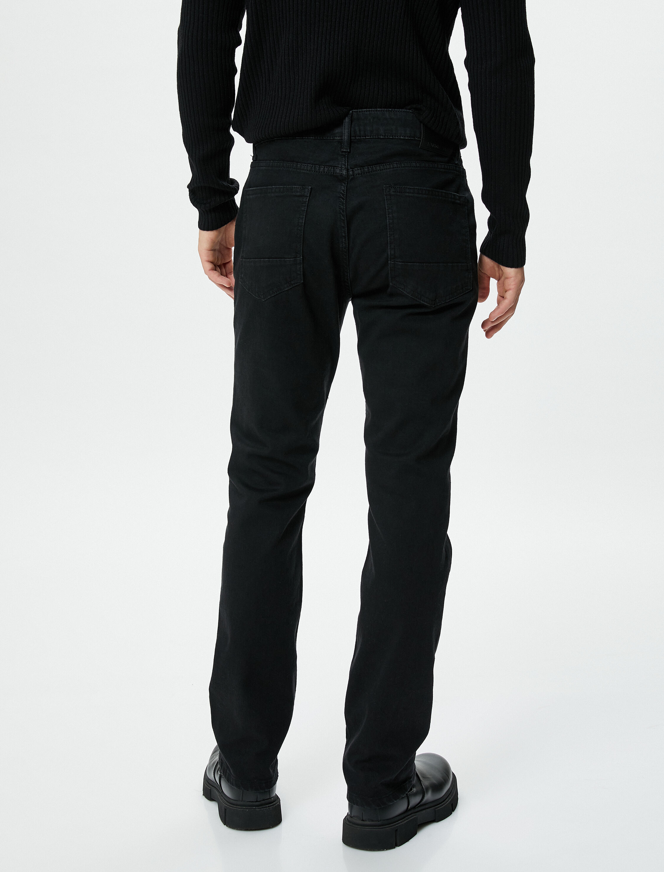   Straight Fit Boru Paça Kot Pantolon - Mark Jean