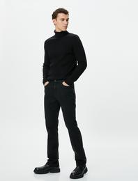 Straight Fit Boru Paça Kot Pantolon - Mark Jean