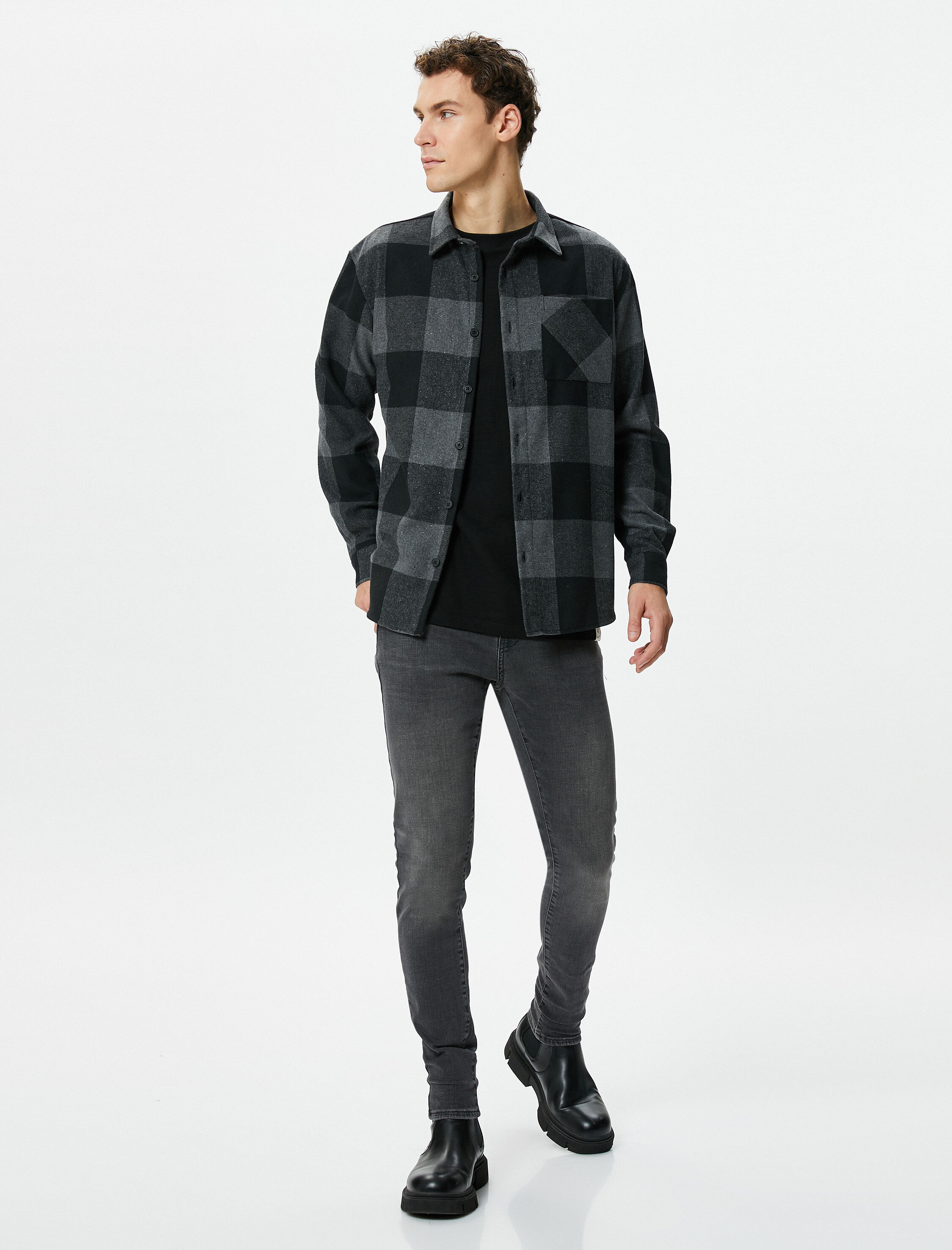   Skinny Fit Kot Pantolon - Michael Jean