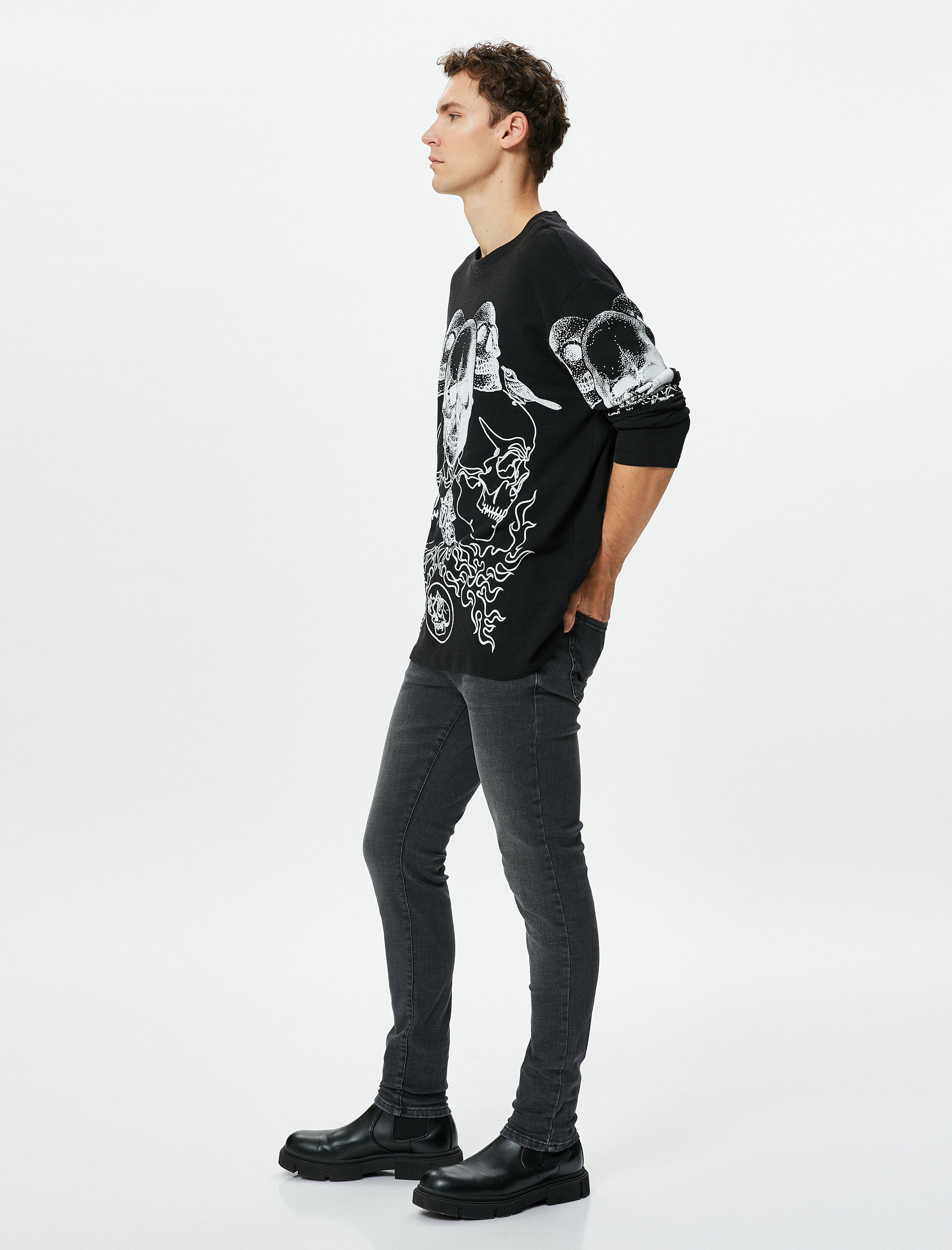   Skinny Fit Kot Pantolon - Michael Jean