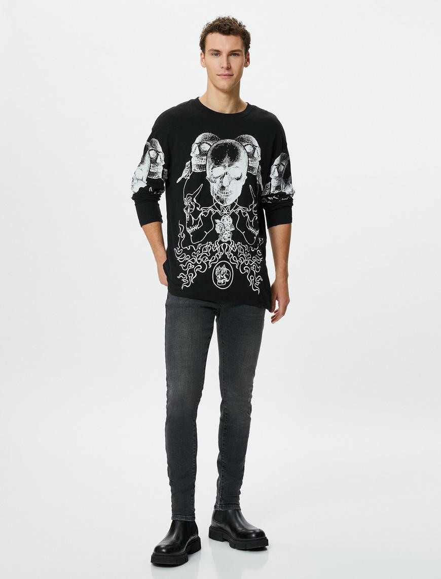   Skinny Fit Kot Pantolon - Michael Jean