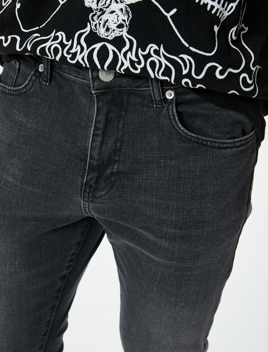   Skinny Fit Kot Pantolon - Michael Jean