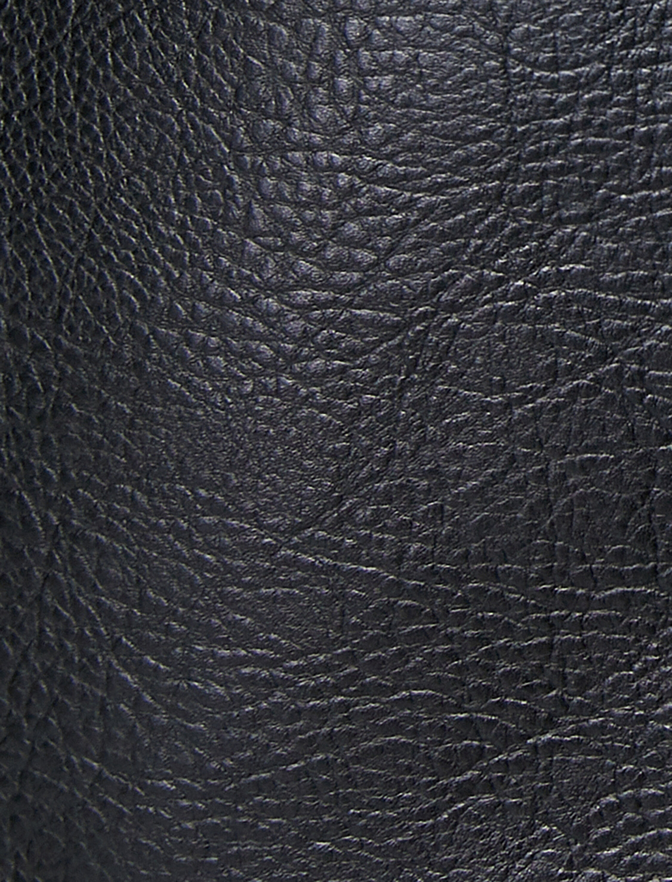   Biker Ceket Deri Görünümlü Peluş Detaylı Cepli Fermuarlı