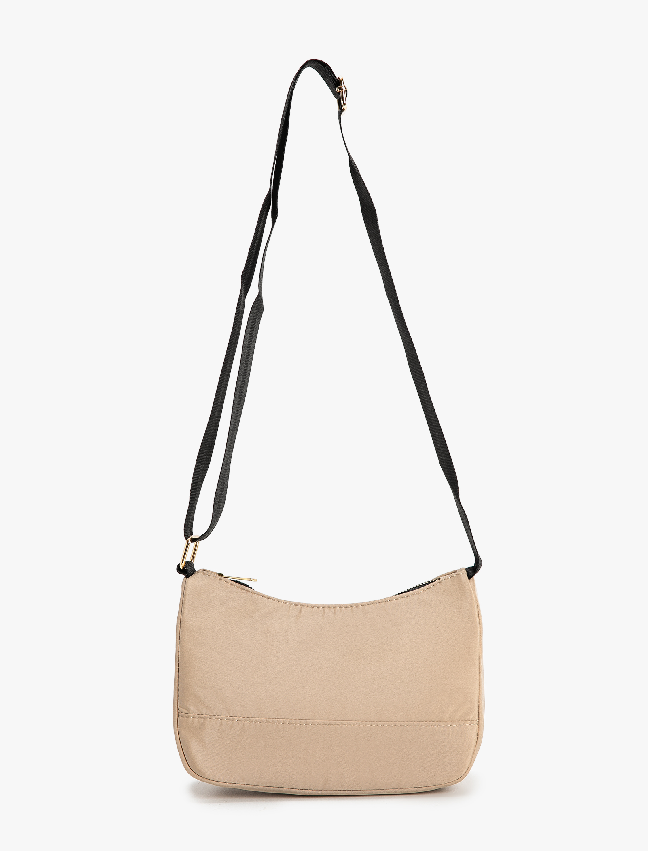  Kadın Paraşüt Çanta Fermuarlı Kalın Askılı