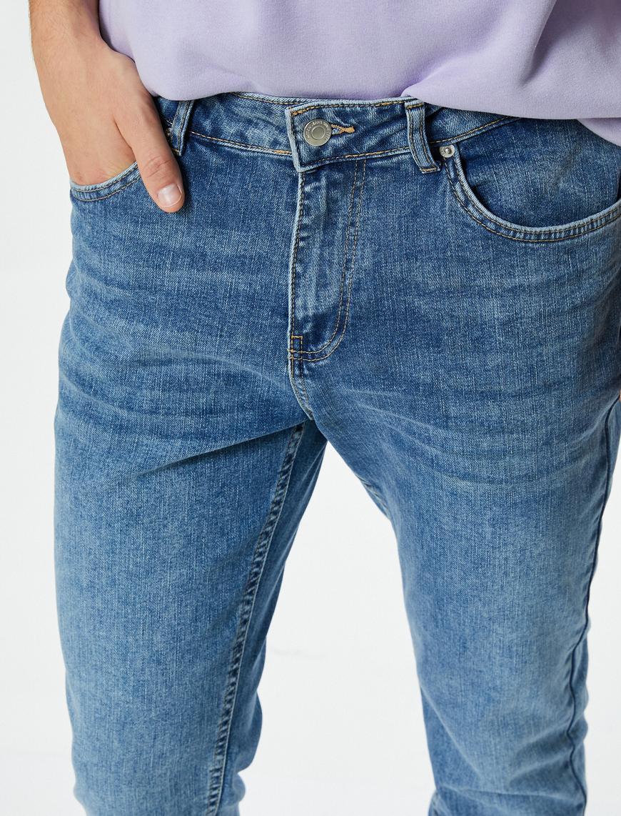   Slim Fit Kot Pantolon - Brad Jean