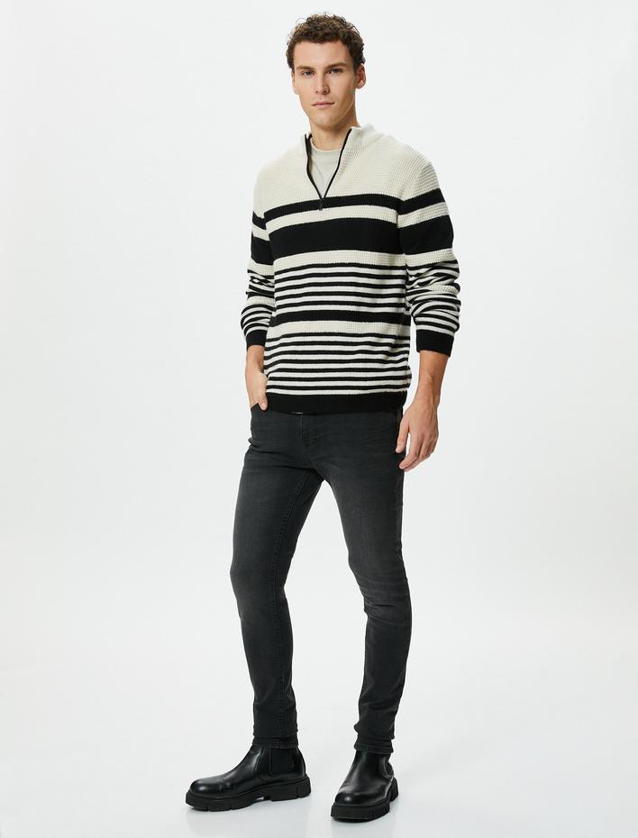  Skinny Fit Kot Pantolon - Michael Jean