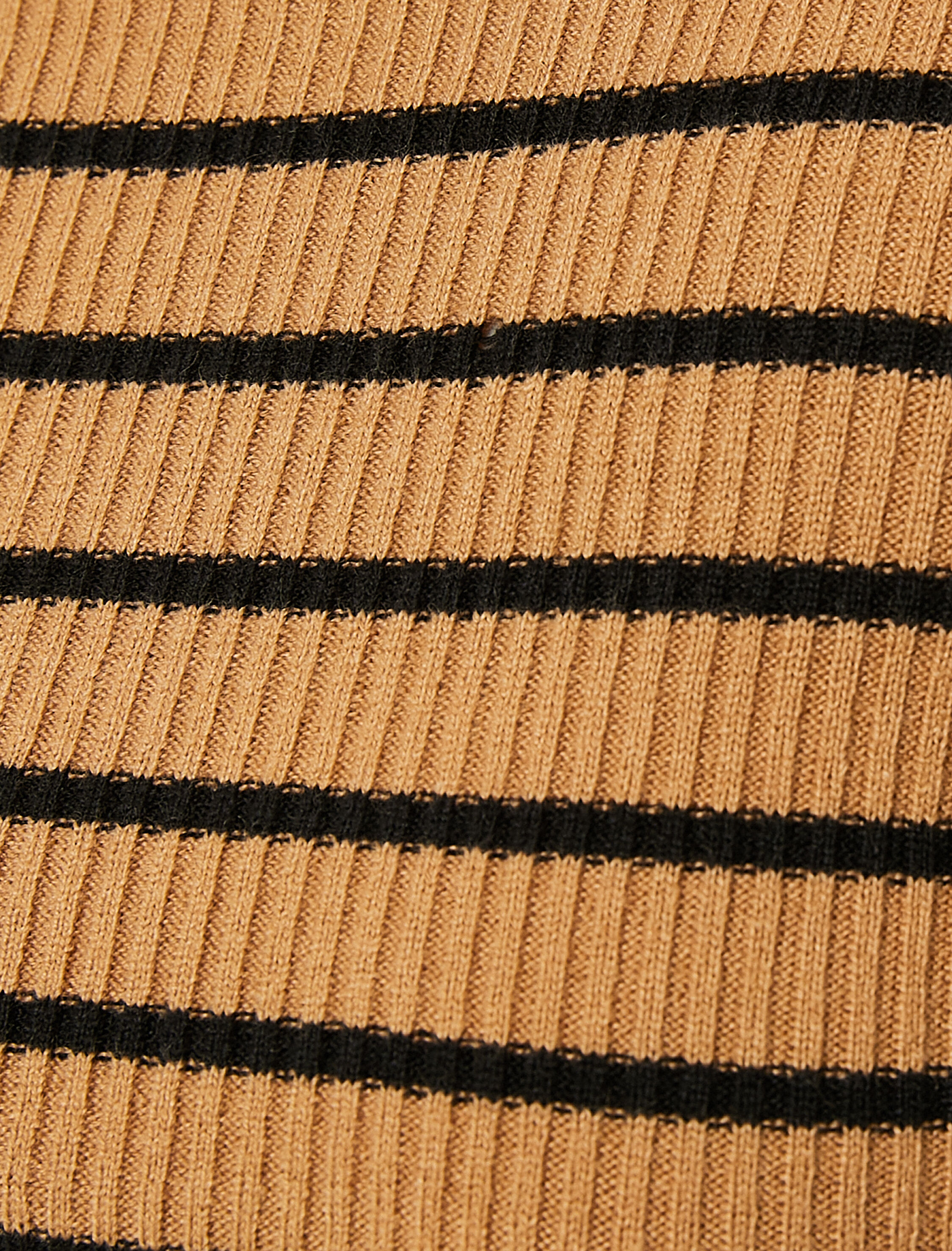   Triko Boğazlı Kazak Uzun Kollu Fitilli Kaşmir Dokulu