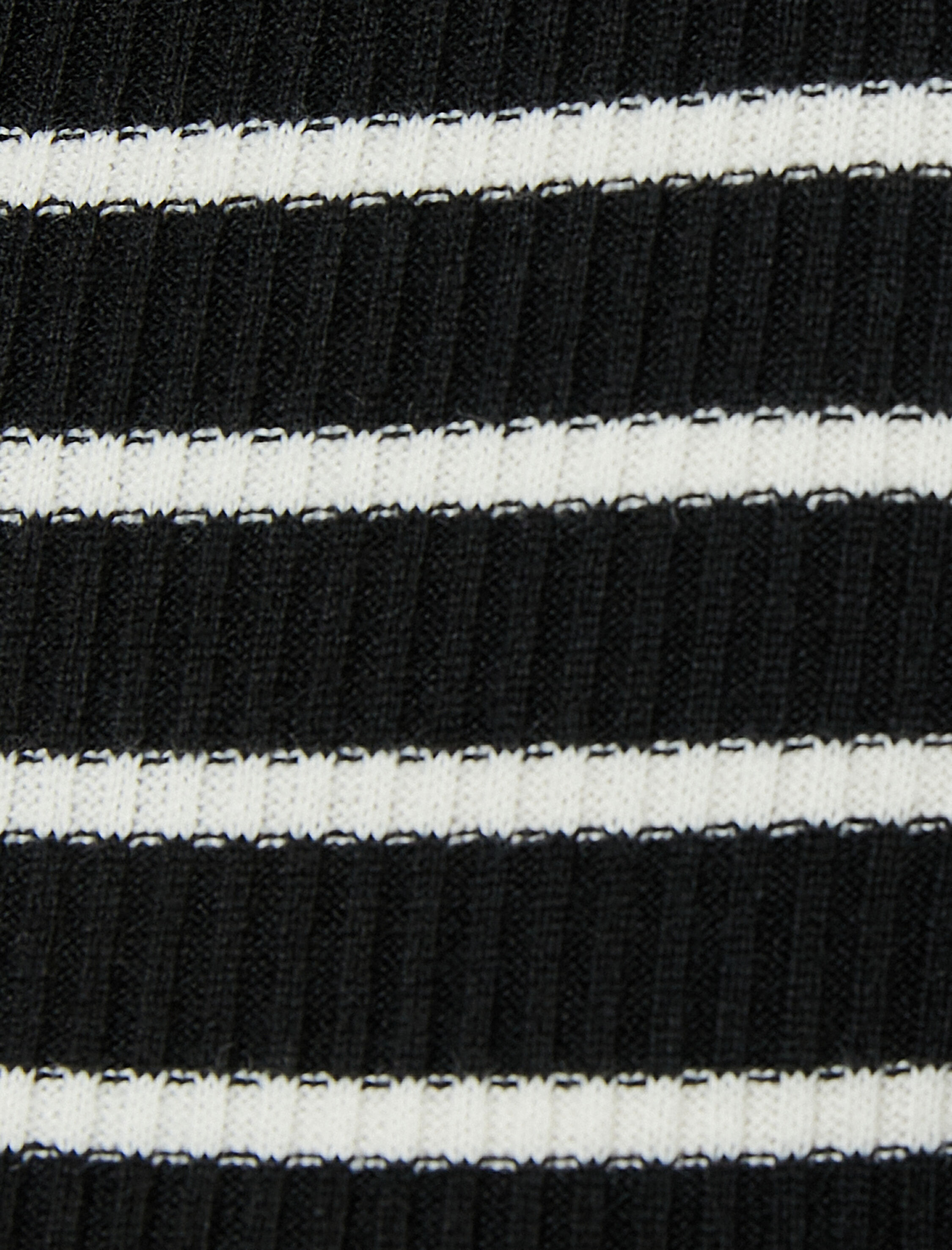   Triko Boğazlı Kazak Uzun Kollu Fitilli Kaşmir Dokulu