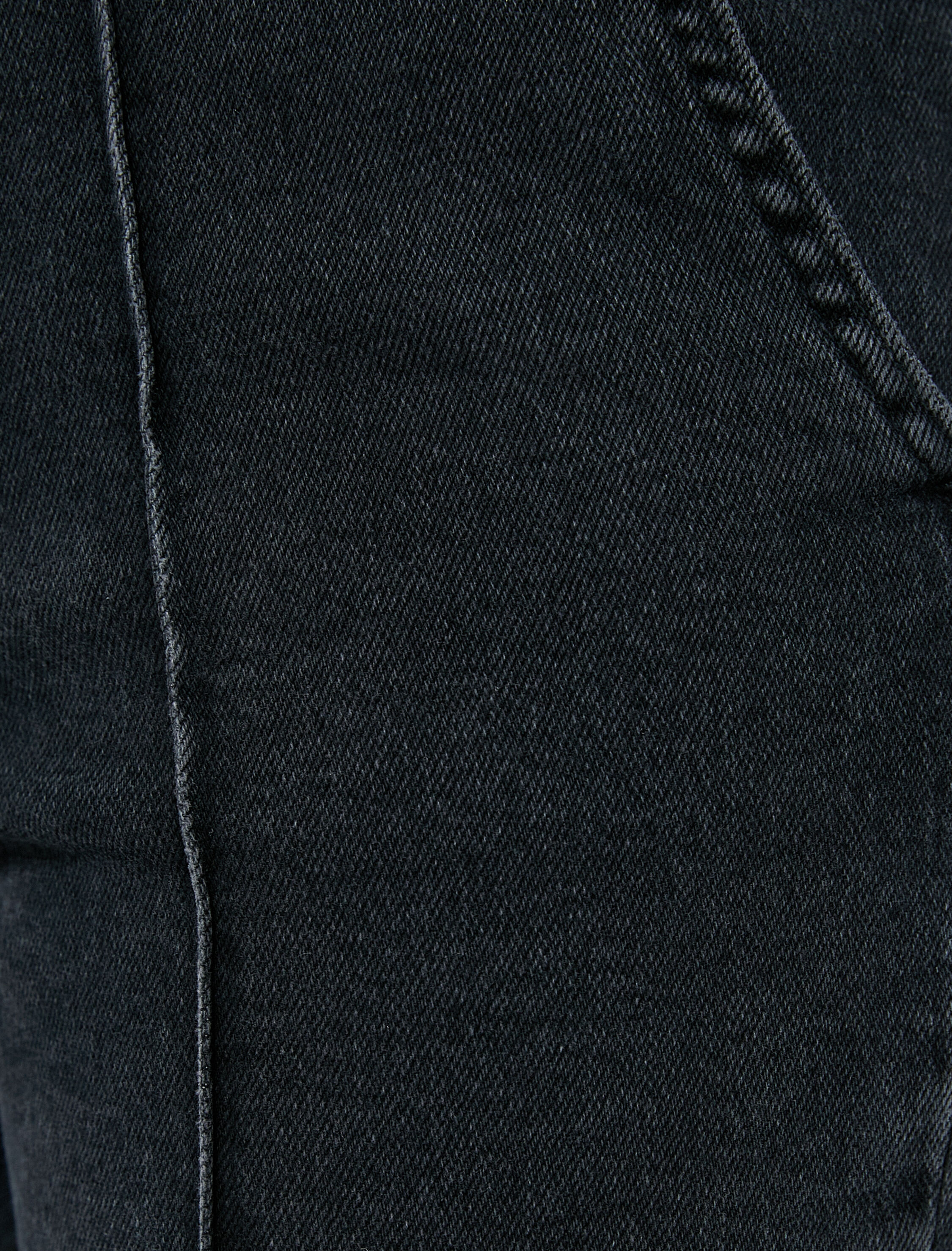   İspanyol Jeans Nervürlü Dar Kesim Normal Bel - Flare Jean