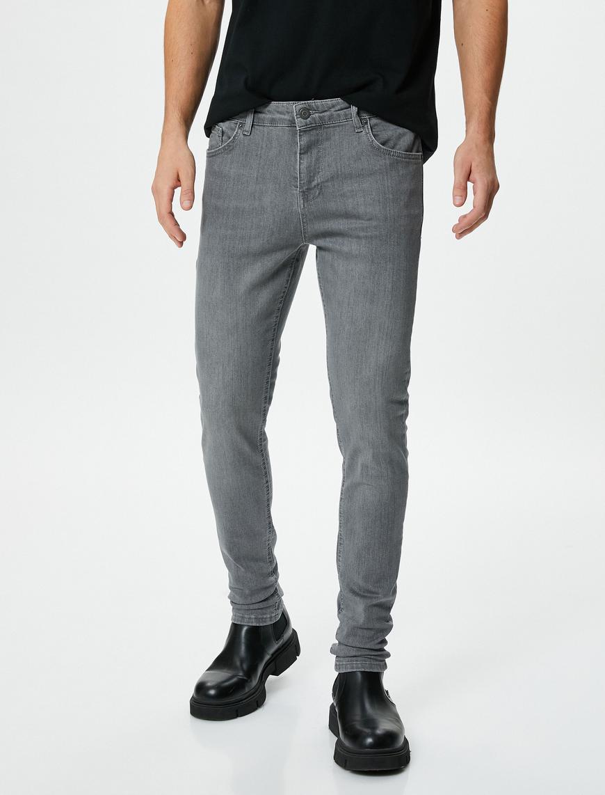   Skinny Fit Kot Pantolon - Michael Jean