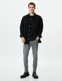 Skinny Fit Kot Pantolon - Michael Jean