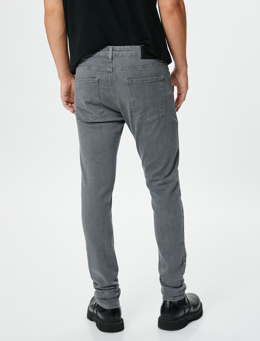   Skinny Fit Kot Pantolon - Michael Jean