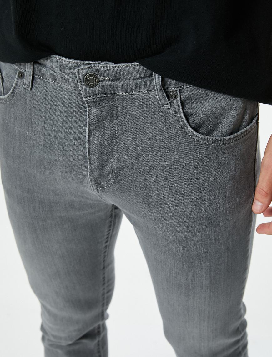   Skinny Fit Kot Pantolon - Michael Jean