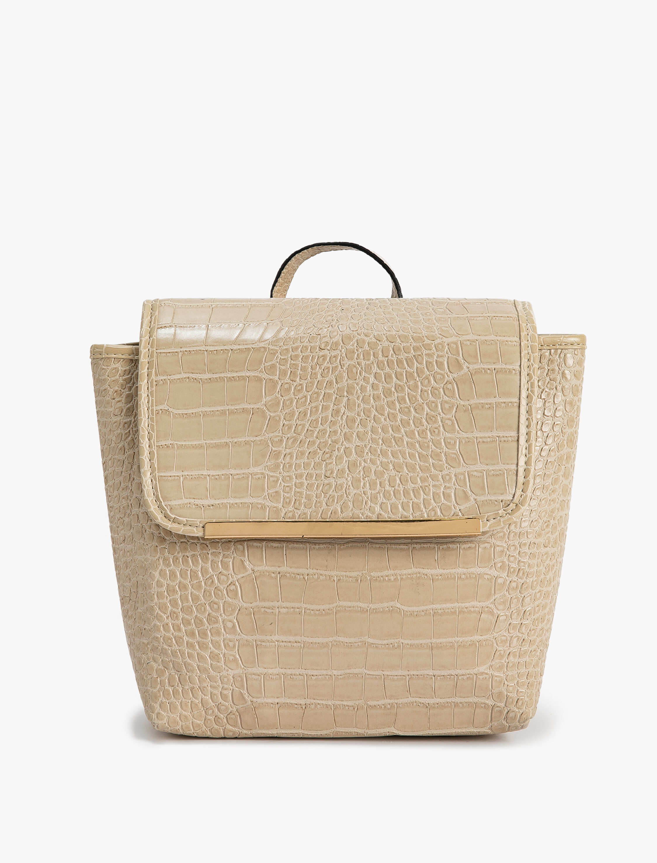  Kadın Sırt Çantası Suni Deri Tutma Saplı