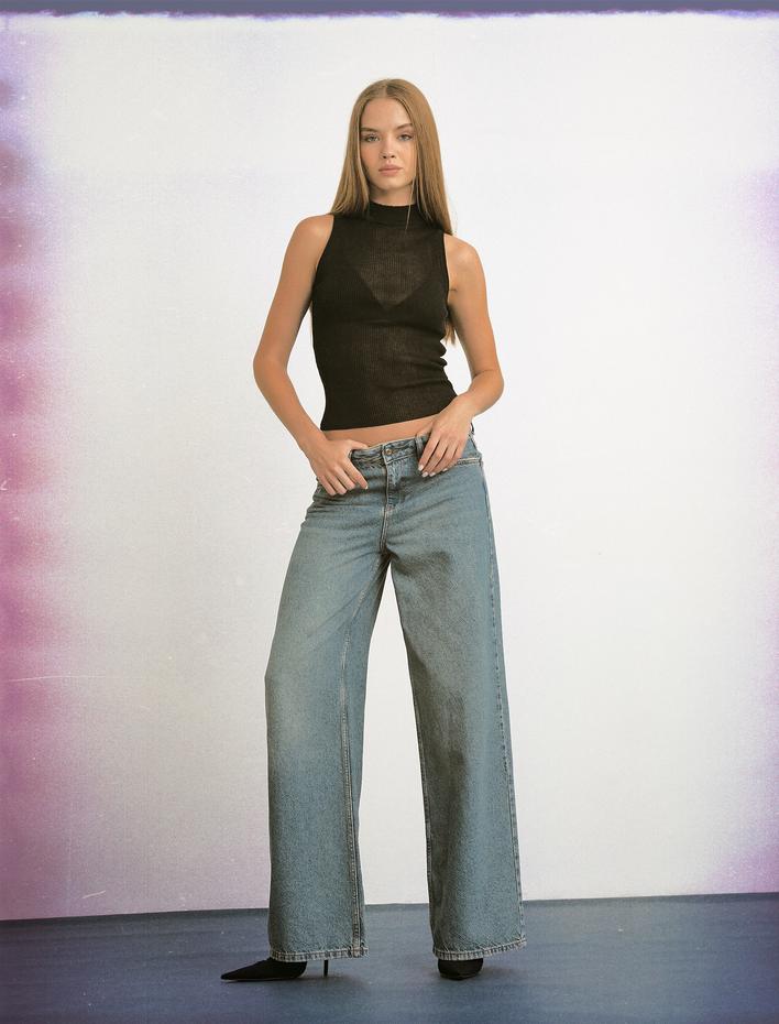  Triko Fitilli Atlet Dik Yaka Slim Fit