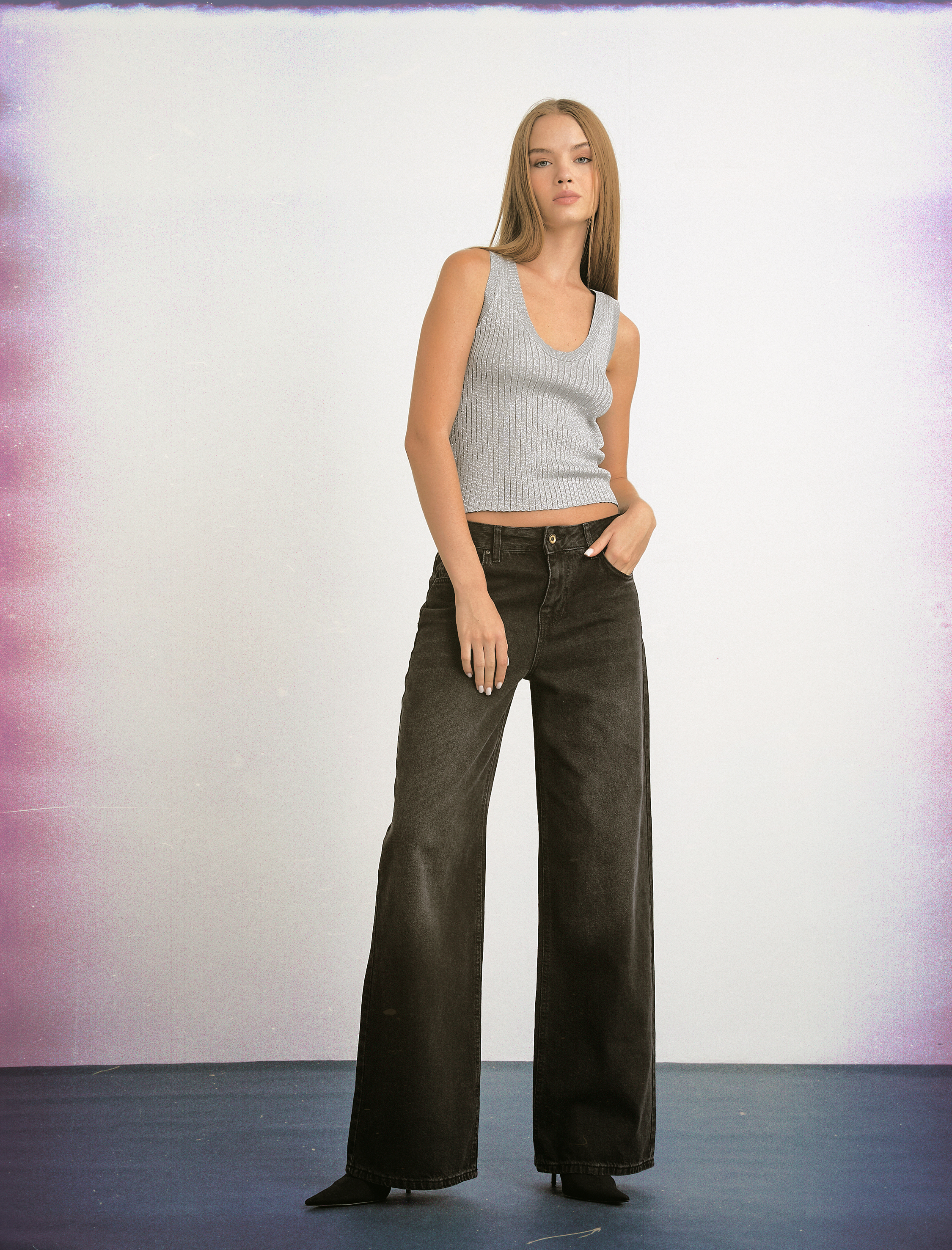   Triko Atlet Simli U Yaka Askılı