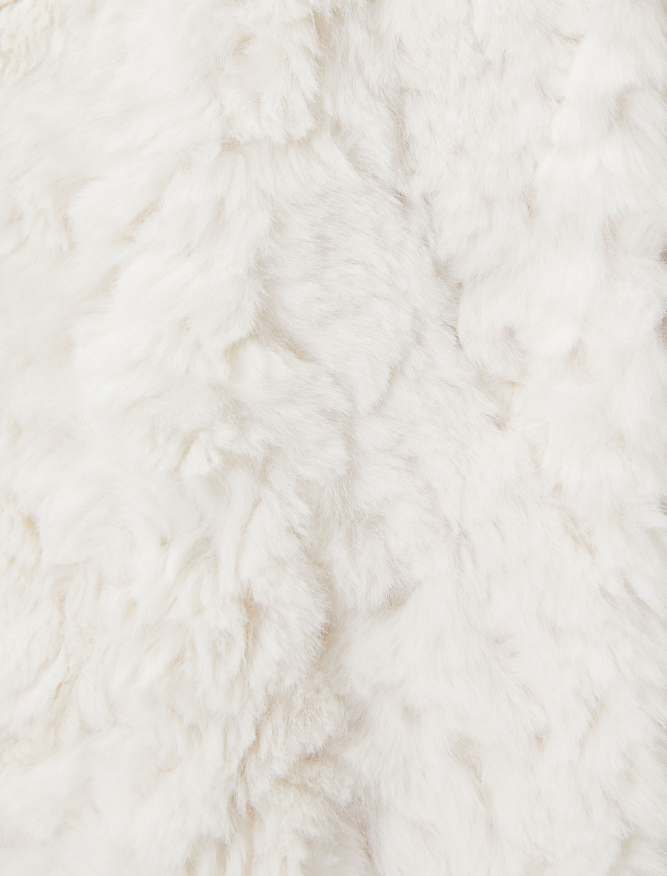   Peluş Mont Dik Yaka Çıtçıt Düğmeli Cepli