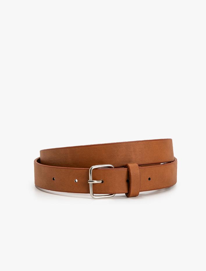 Kadın Kemer Suni Deri Metal Toka Detaylı