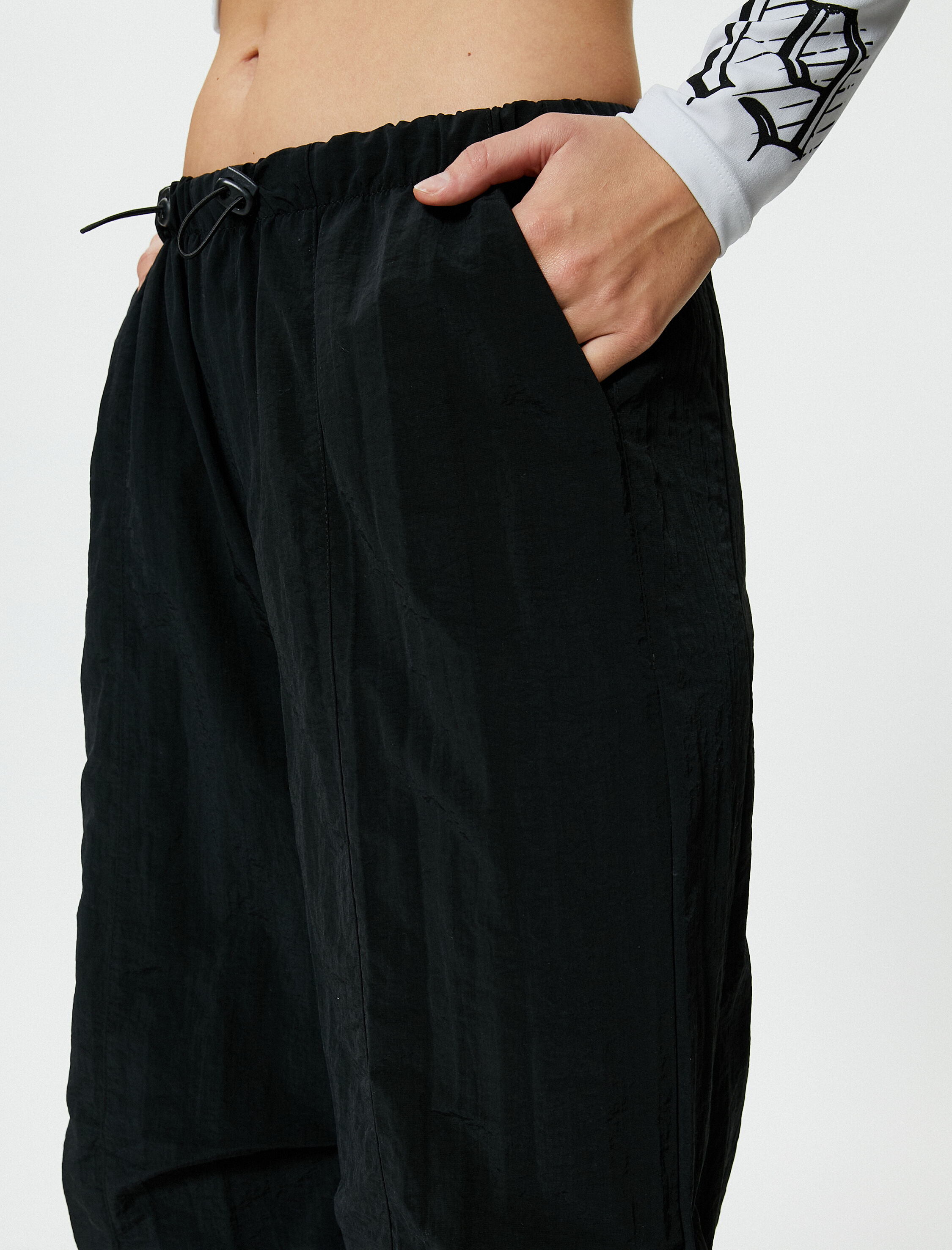   Paraşüt Pantolon Kargo Cepli Rahat Kalıp