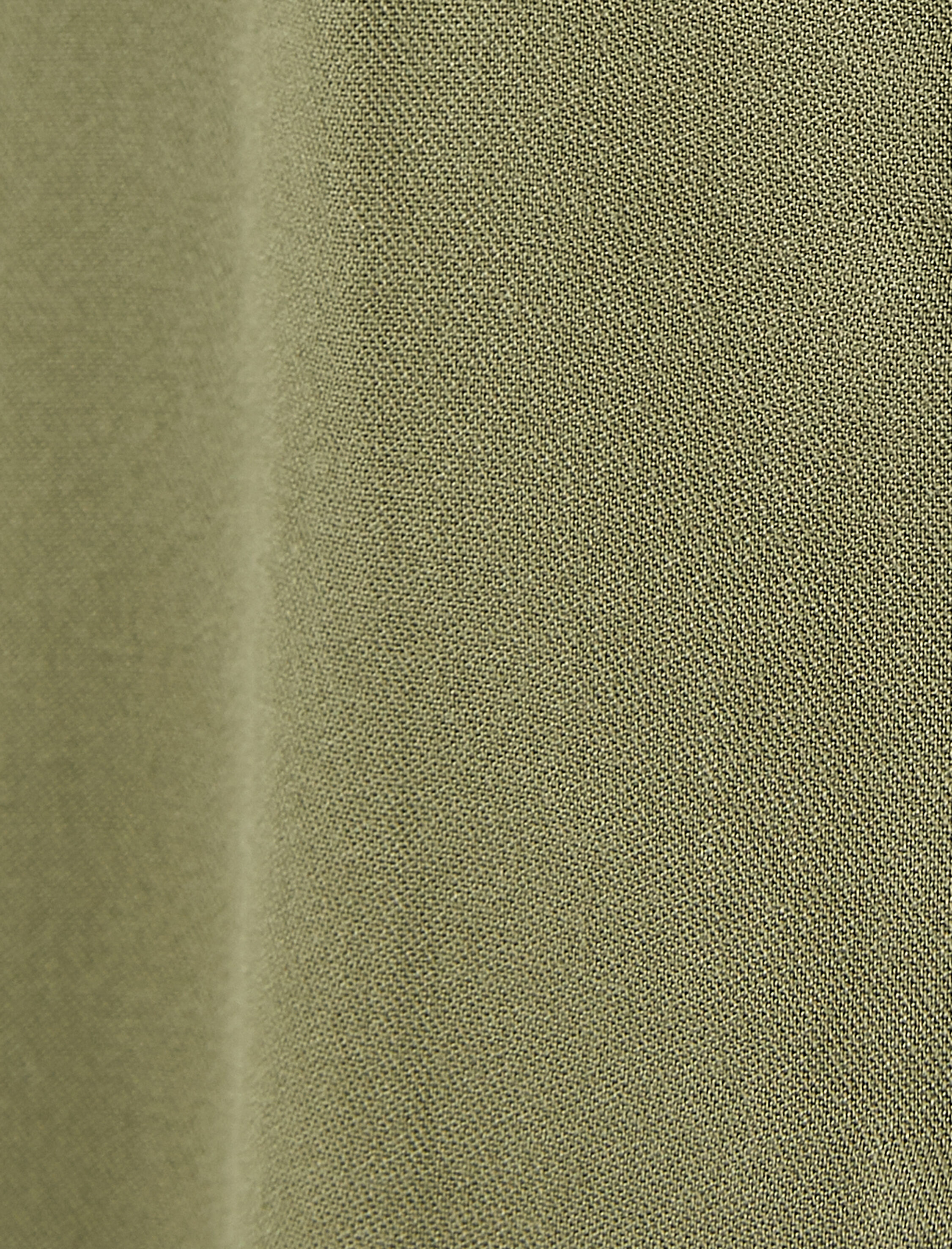   Uzun Kollu Gömlek Kargo Cepli Düğmeli Viskon