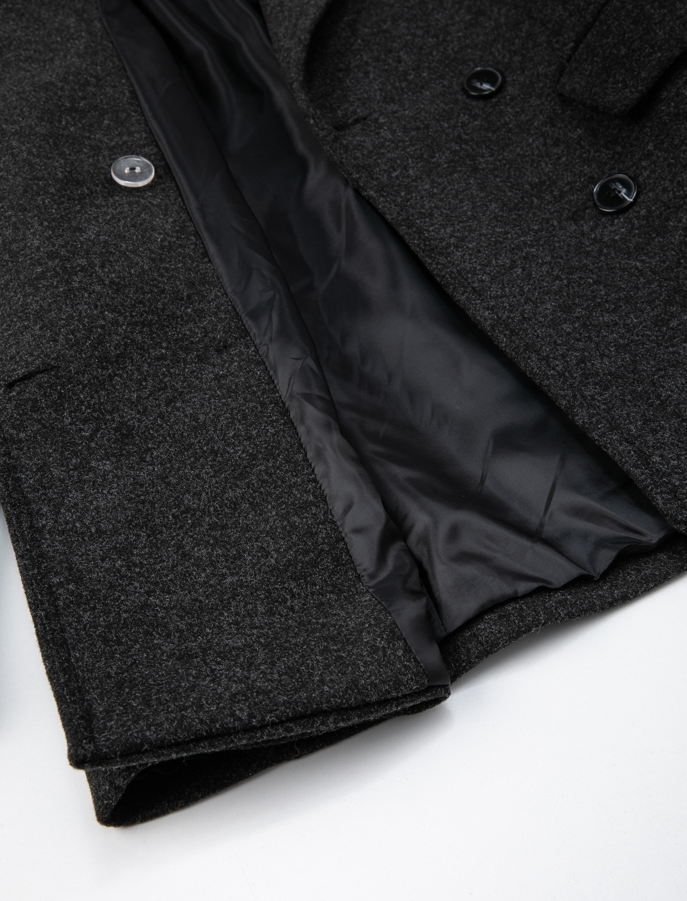   Blazer Ceket Kruvaze Düğmeli Kapaklı Cepli