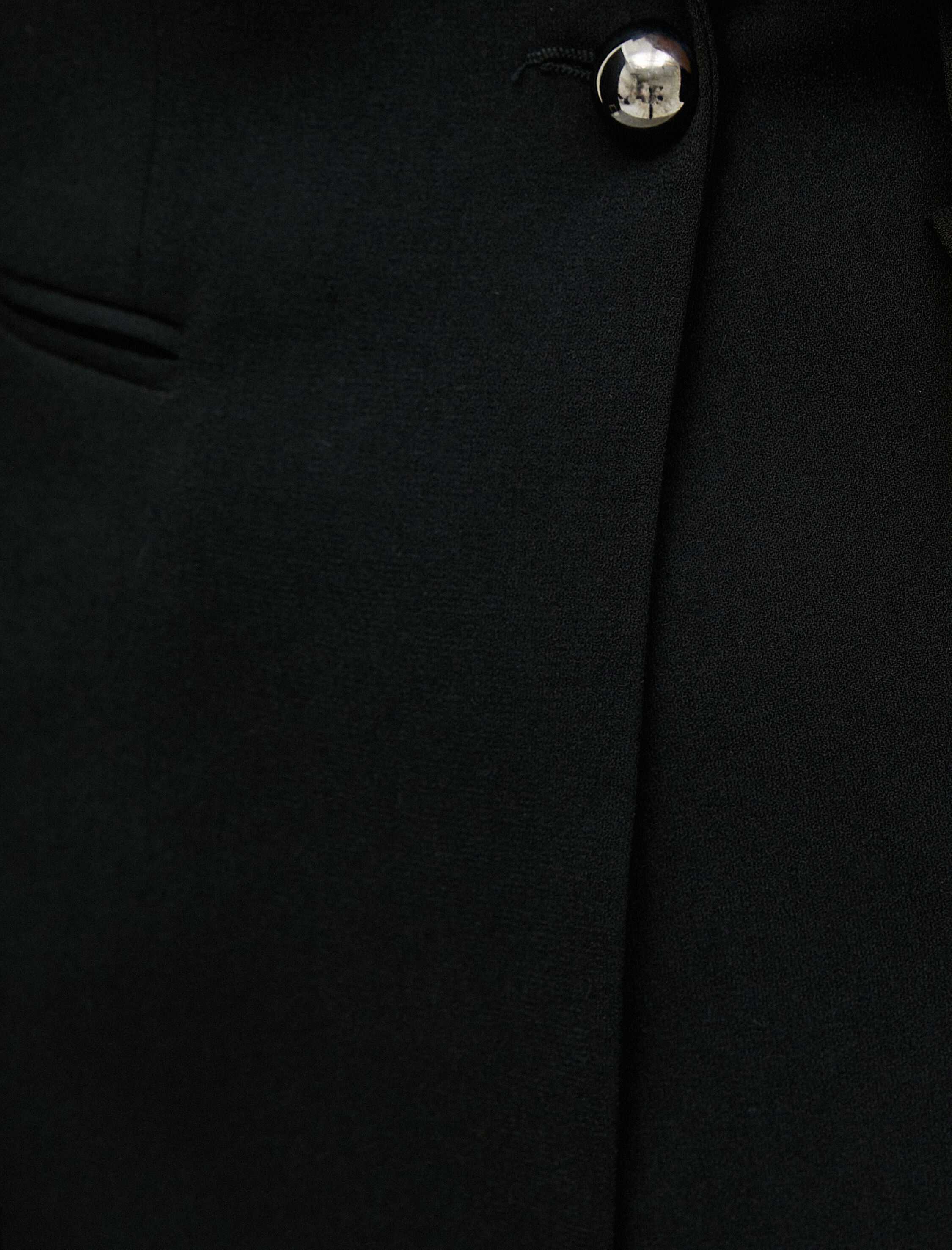   Klasik Blazer Ceket Tek Düğmeli Cepli