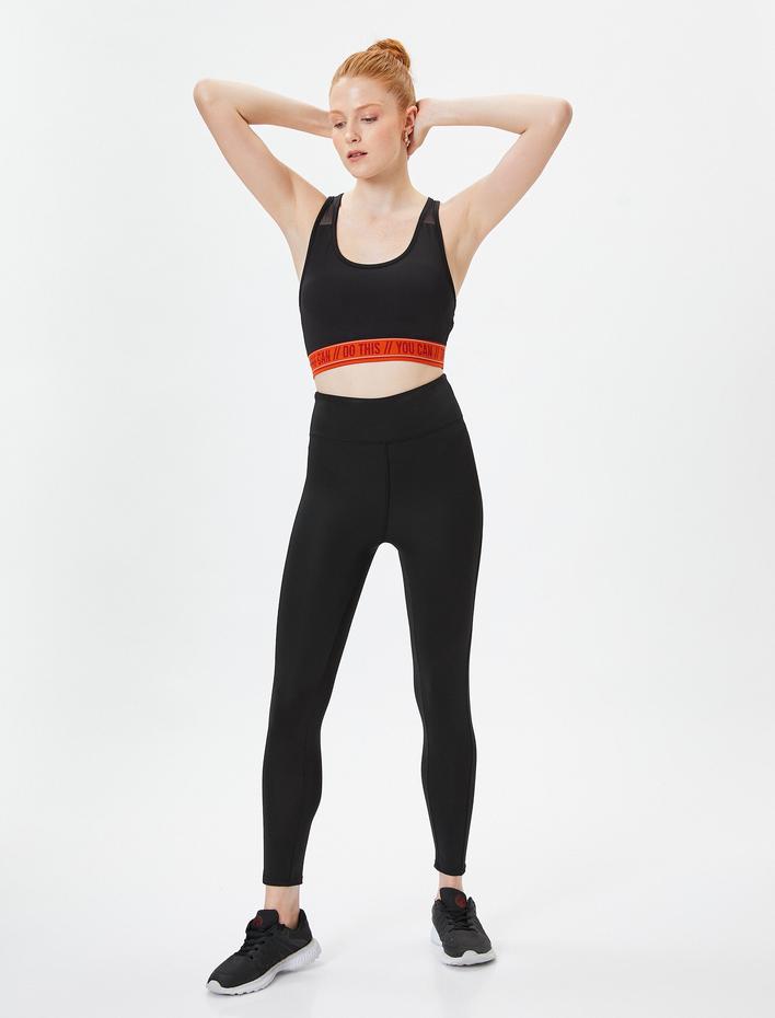  Basic Spor Tayt Yüksek Bel