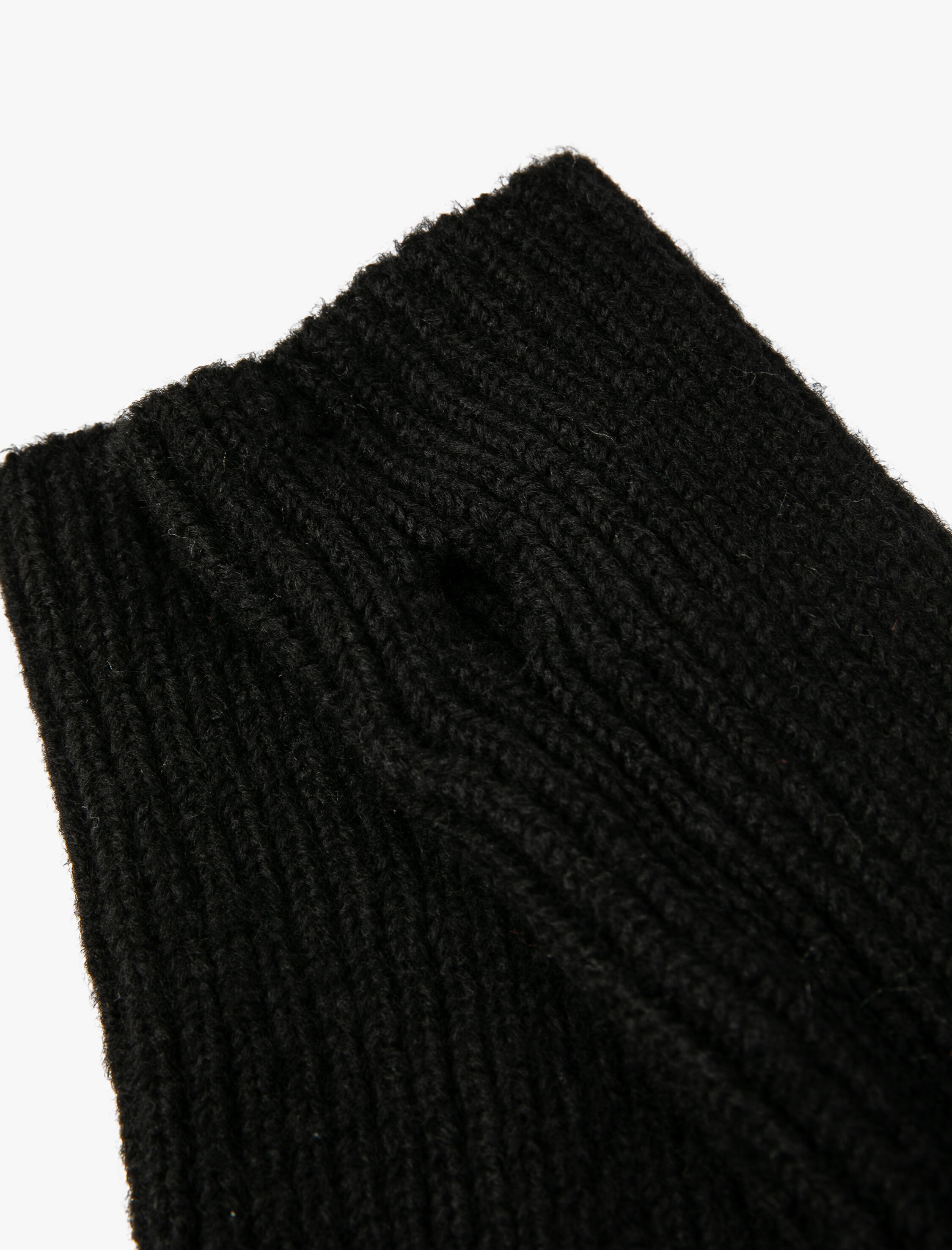  Kadın Parmaksız Eldiven Lastikli Örgü