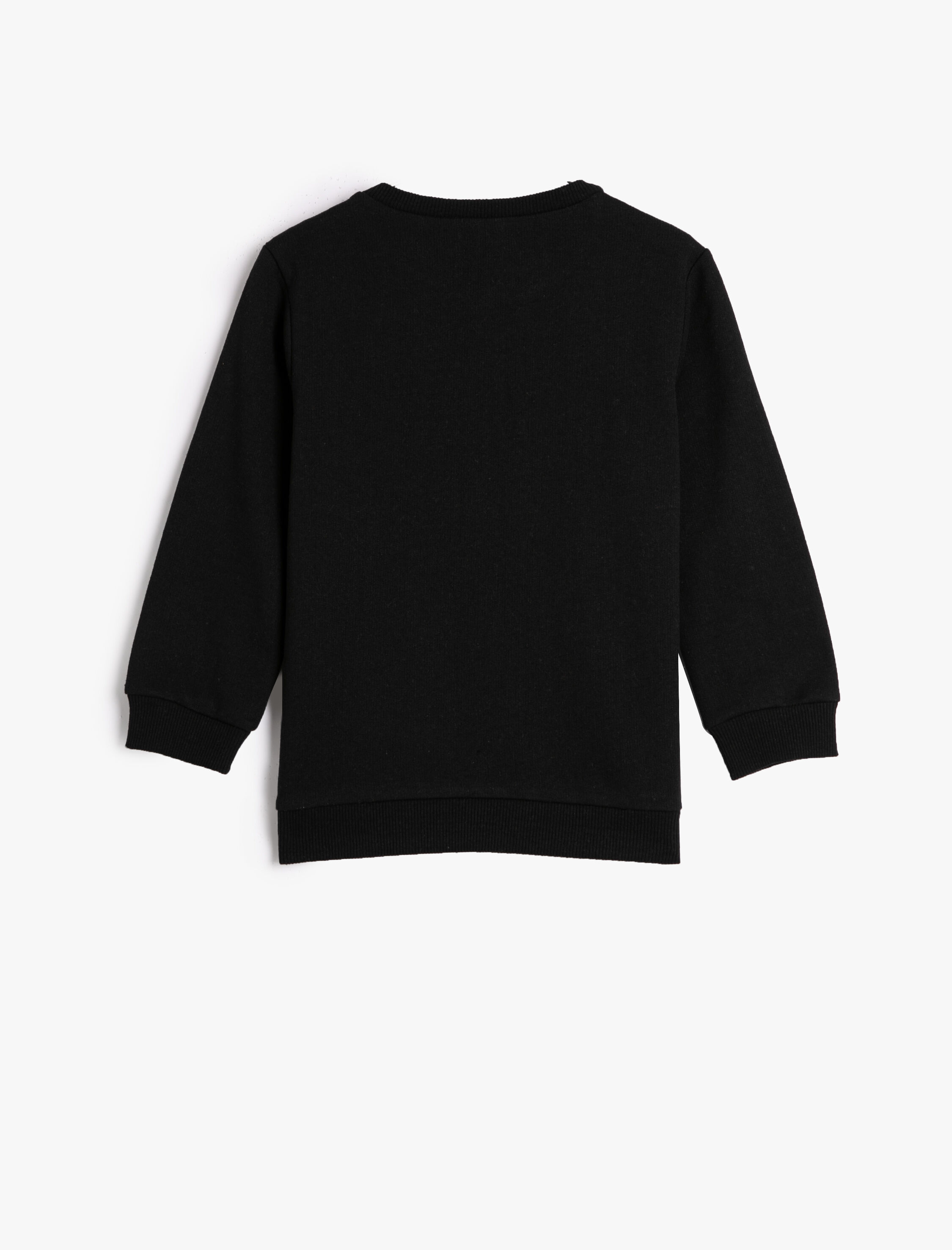 Erkek Çocuk Atatürk Baskılı Sweatshirt Şardonlu Bisiklet Yaka