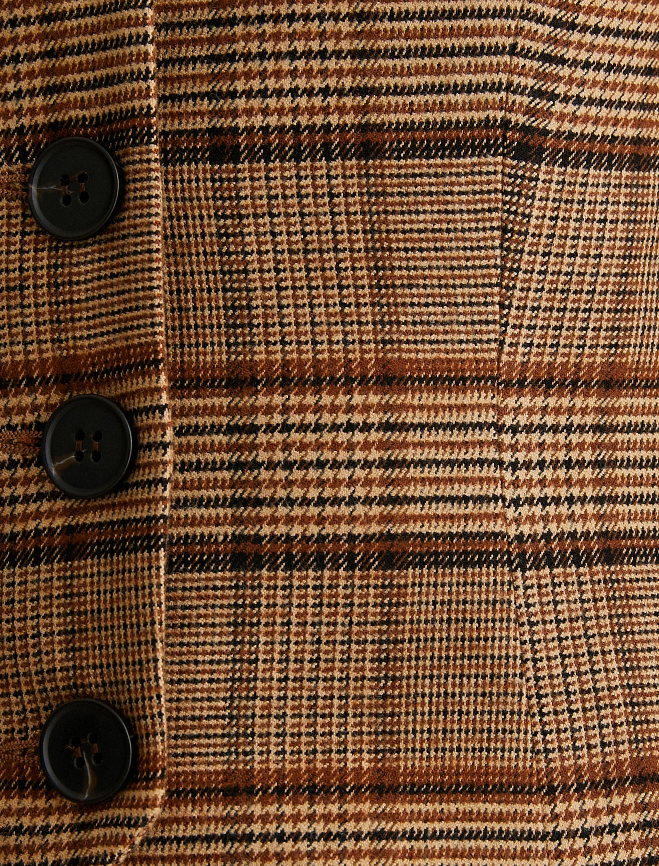   V Yaka Yelek Düğme Detaylı