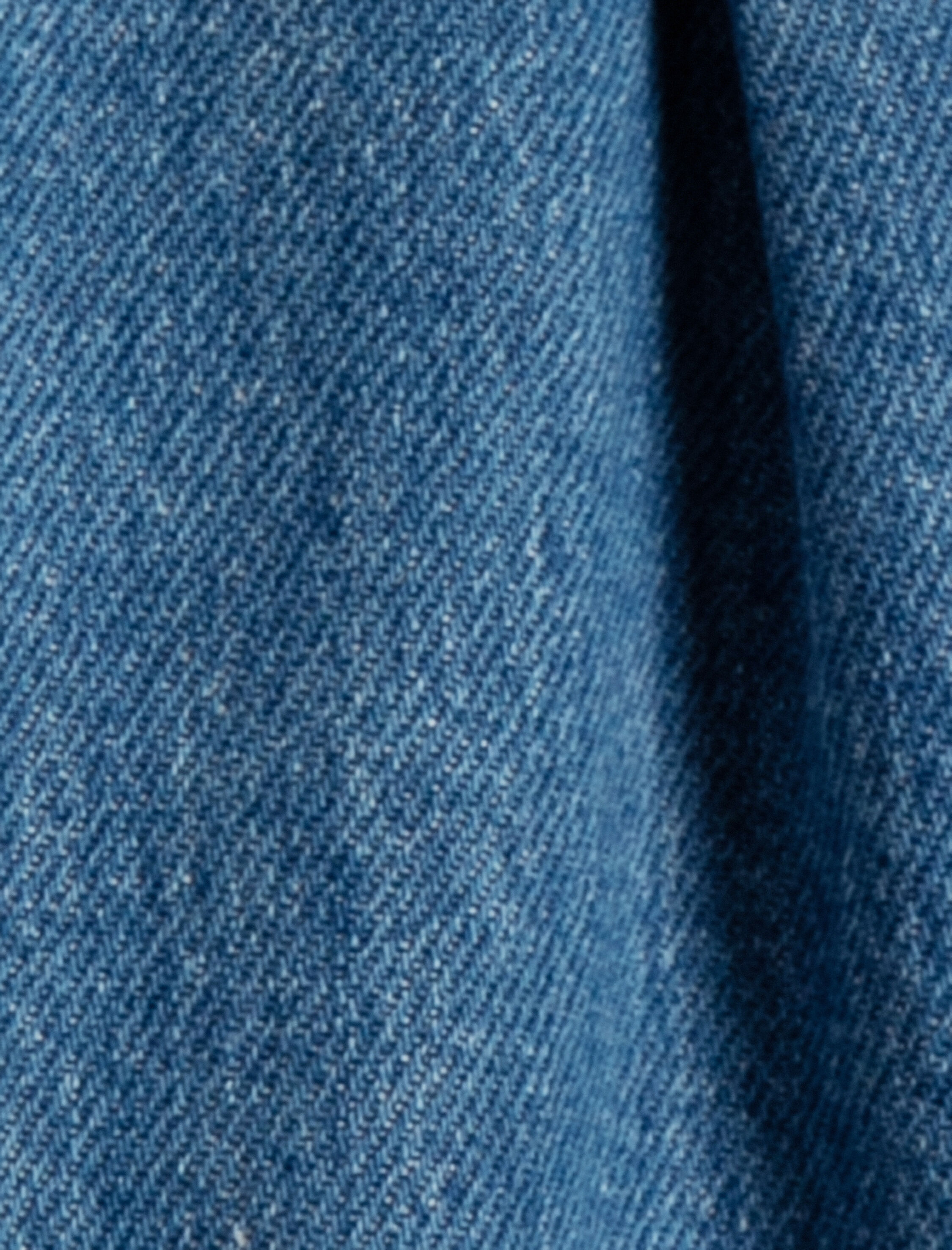  Kız Çocuk Kargo Kot Pantolon Bol Paça Pamuklu Beli Lastikli Cepli - Cargo Jean