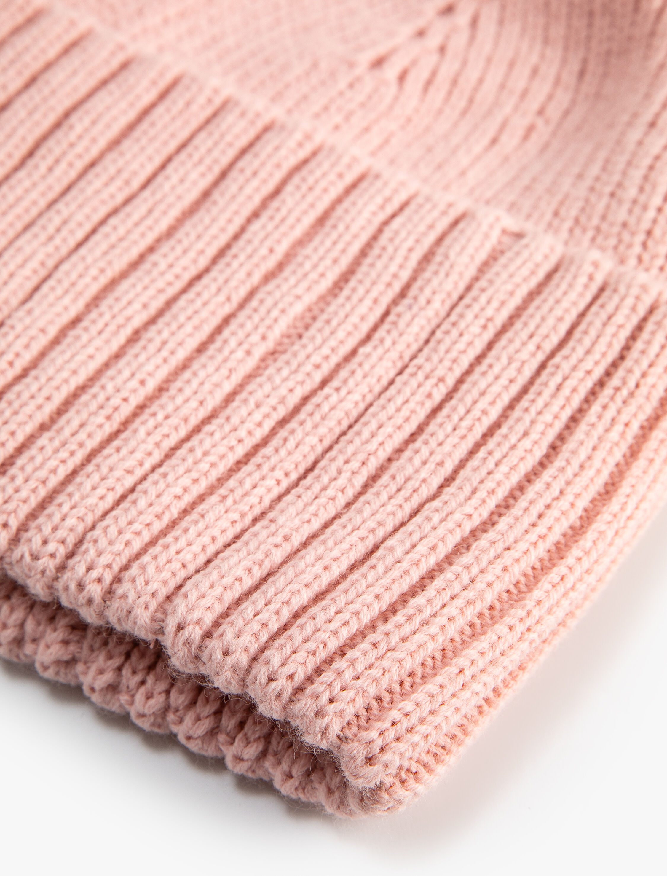  Kadın Lastikli Örgü Bere Kenarları Geniş Katlı