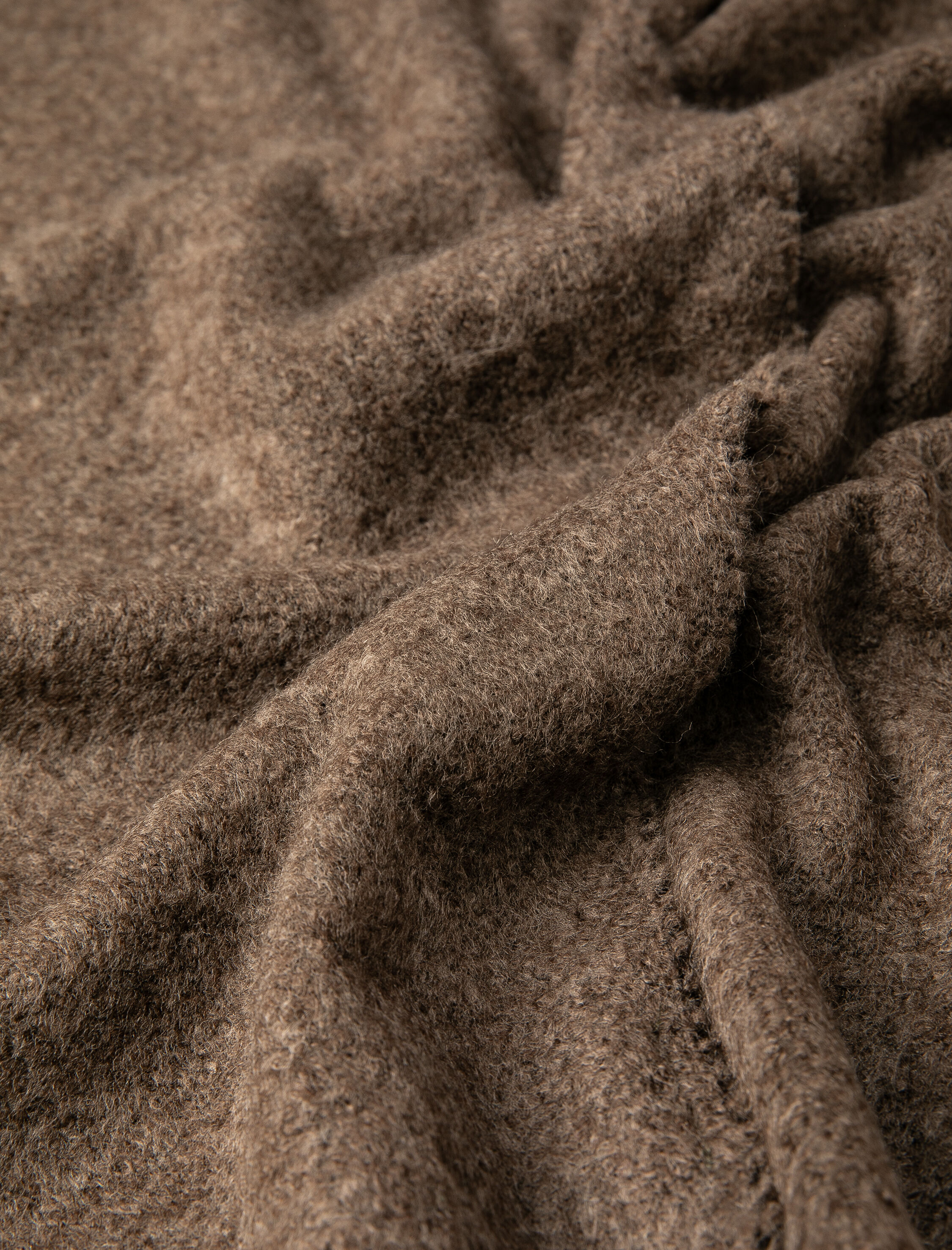  Erkek Atkı Uzun Dokulu Püskül Detaylı Akrilik Karışımlı